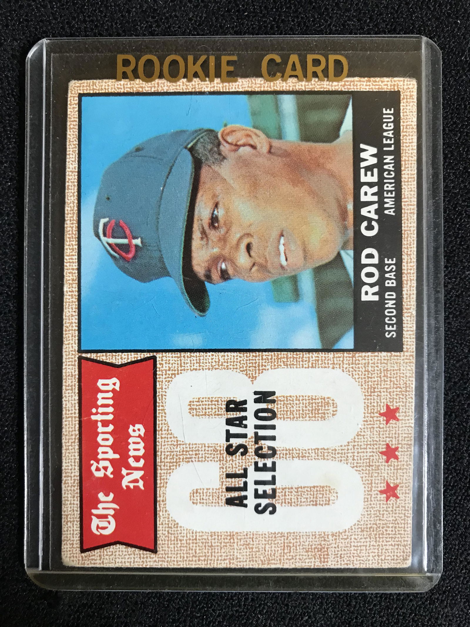 1968 Topps #363 Rod Carew All Star Selection (1 of 2)
