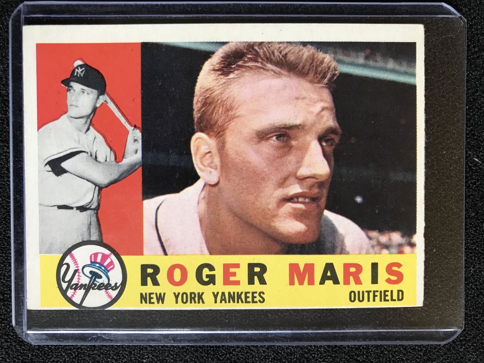 1960 Topps #377 Roger Maris (1 of 2)