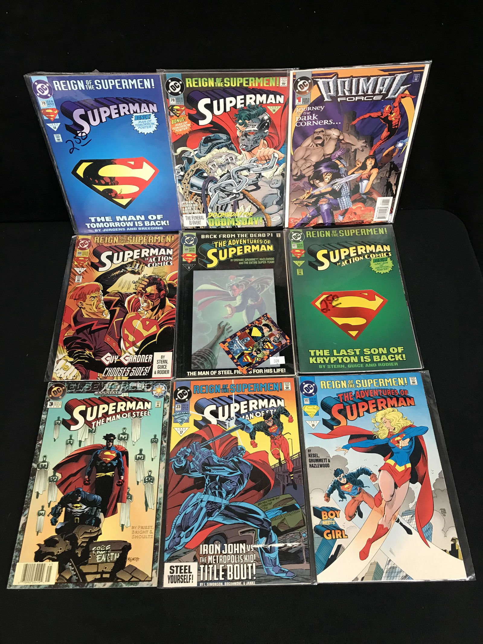 ASSORTED SUPERMAN COMIC BOOK LOT (DC COMICS) (1 of 1)