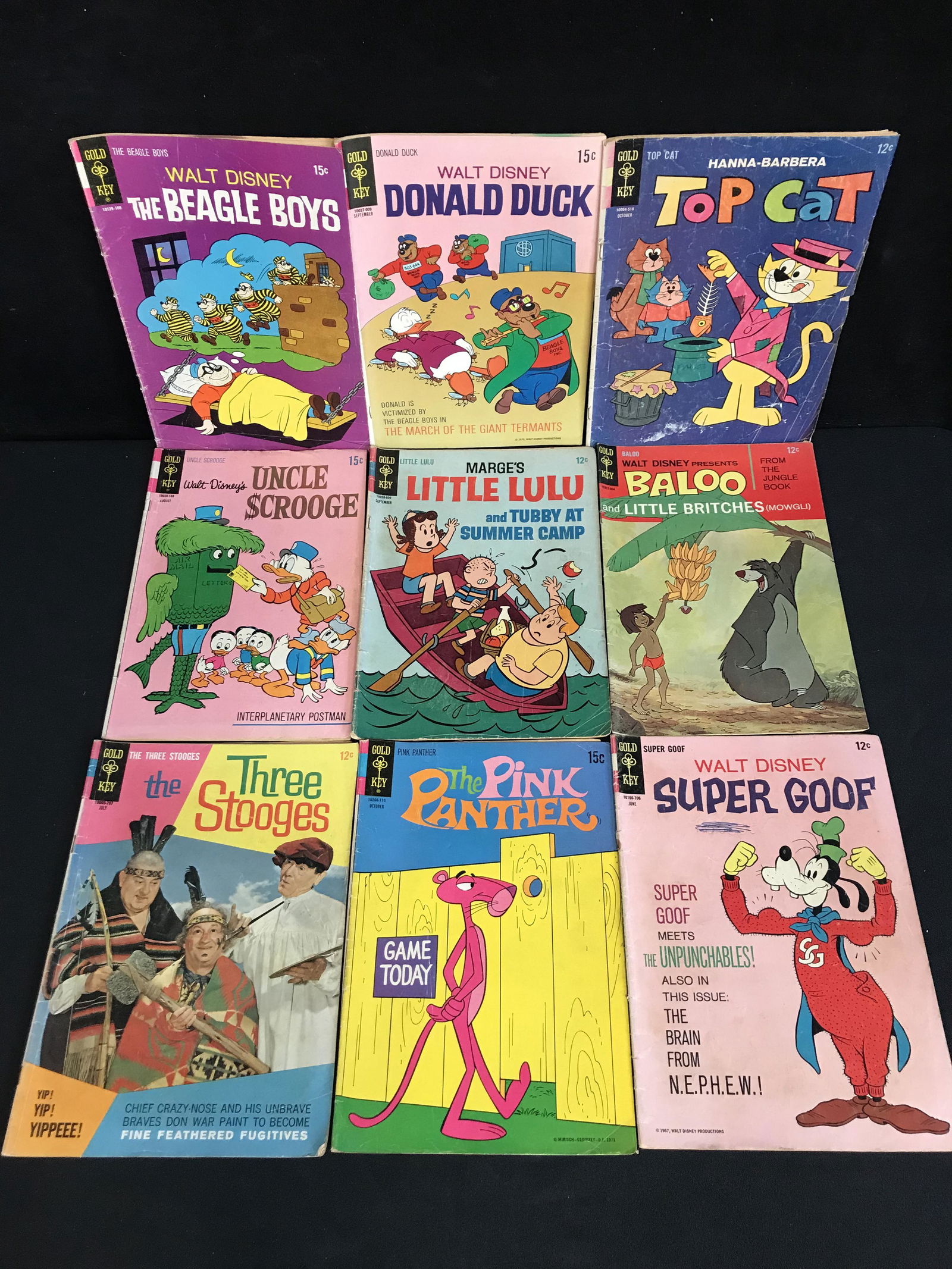 VINTAGE GOLD KEY COMICS BOOK LOT (1 of 1)
