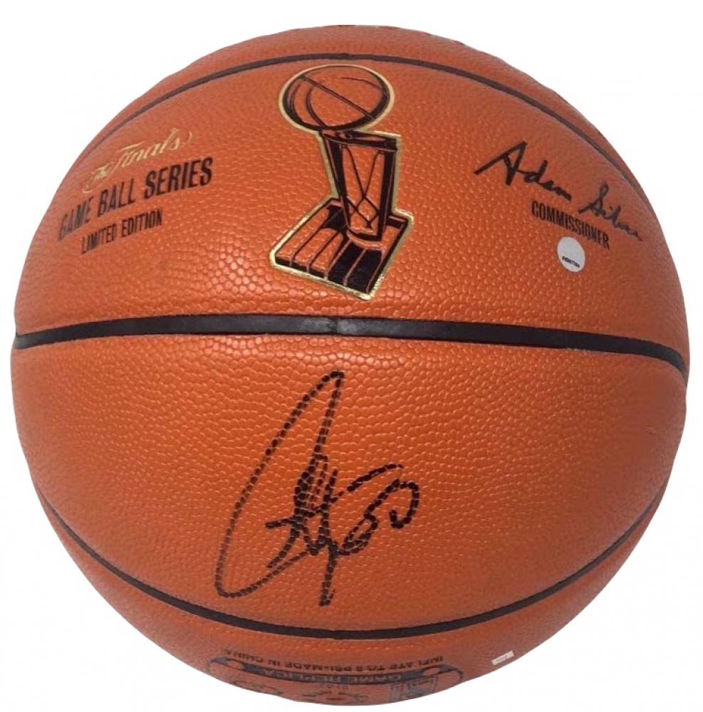 STEPH CURRY SIGNED SPALDING BASKETBALL (COA) (1 of 2)