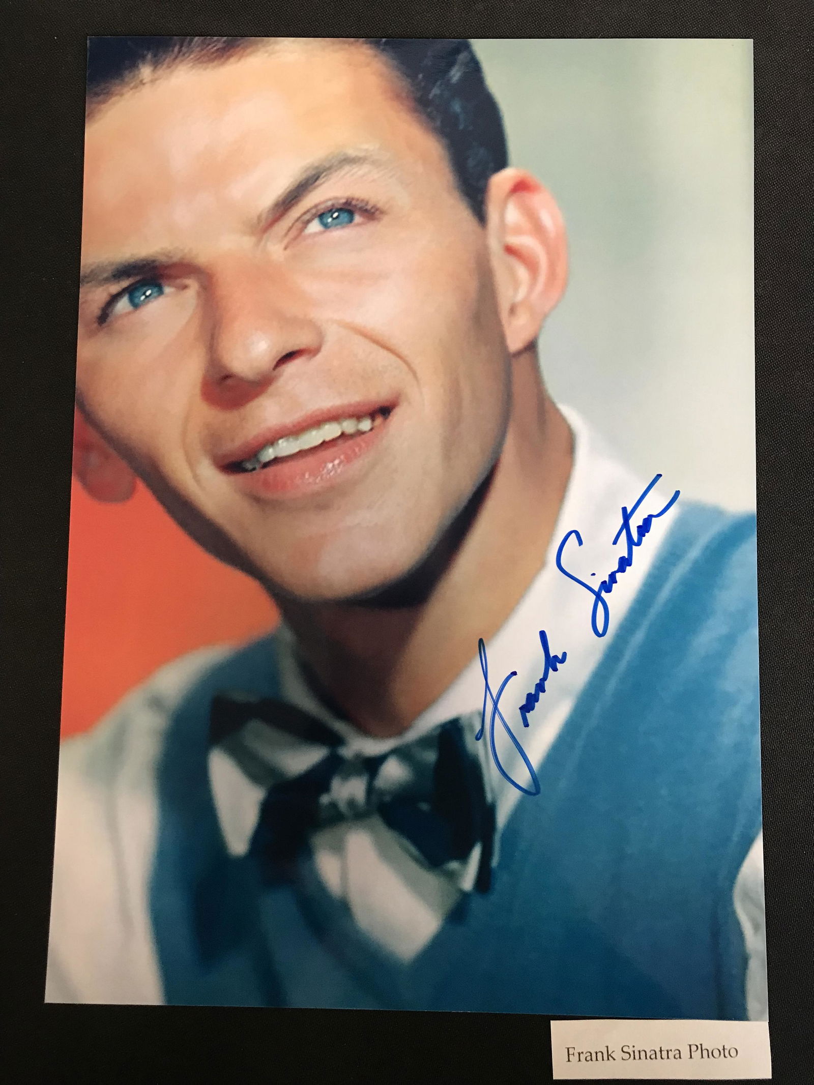 FRANK SINATRA SIGNED 8X10 PHOTO (RA COA) (1 of 2)
