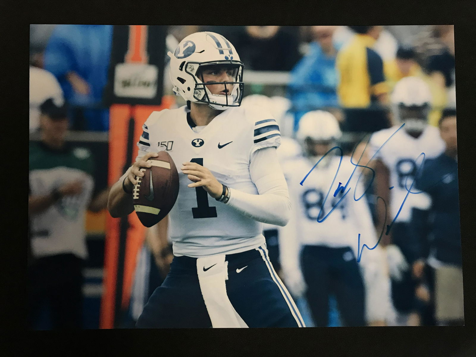 ZACH WILSON SIGNED 8X10 PHOTO (RA COA) (1 of 2)