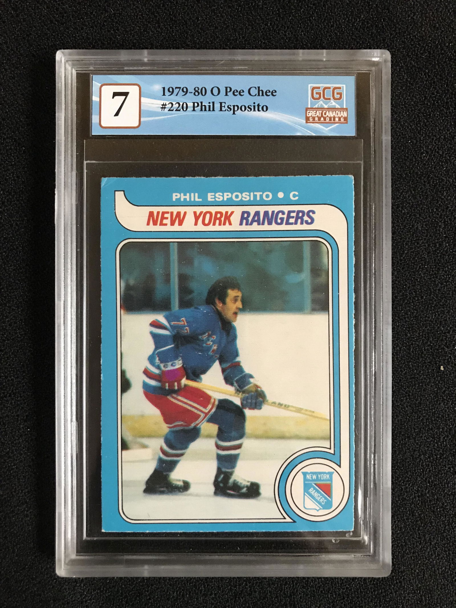 1979-80 O-PEE-CHEE NO.220 PHIL ESPOSITO (GCG 7) (1 of 2)