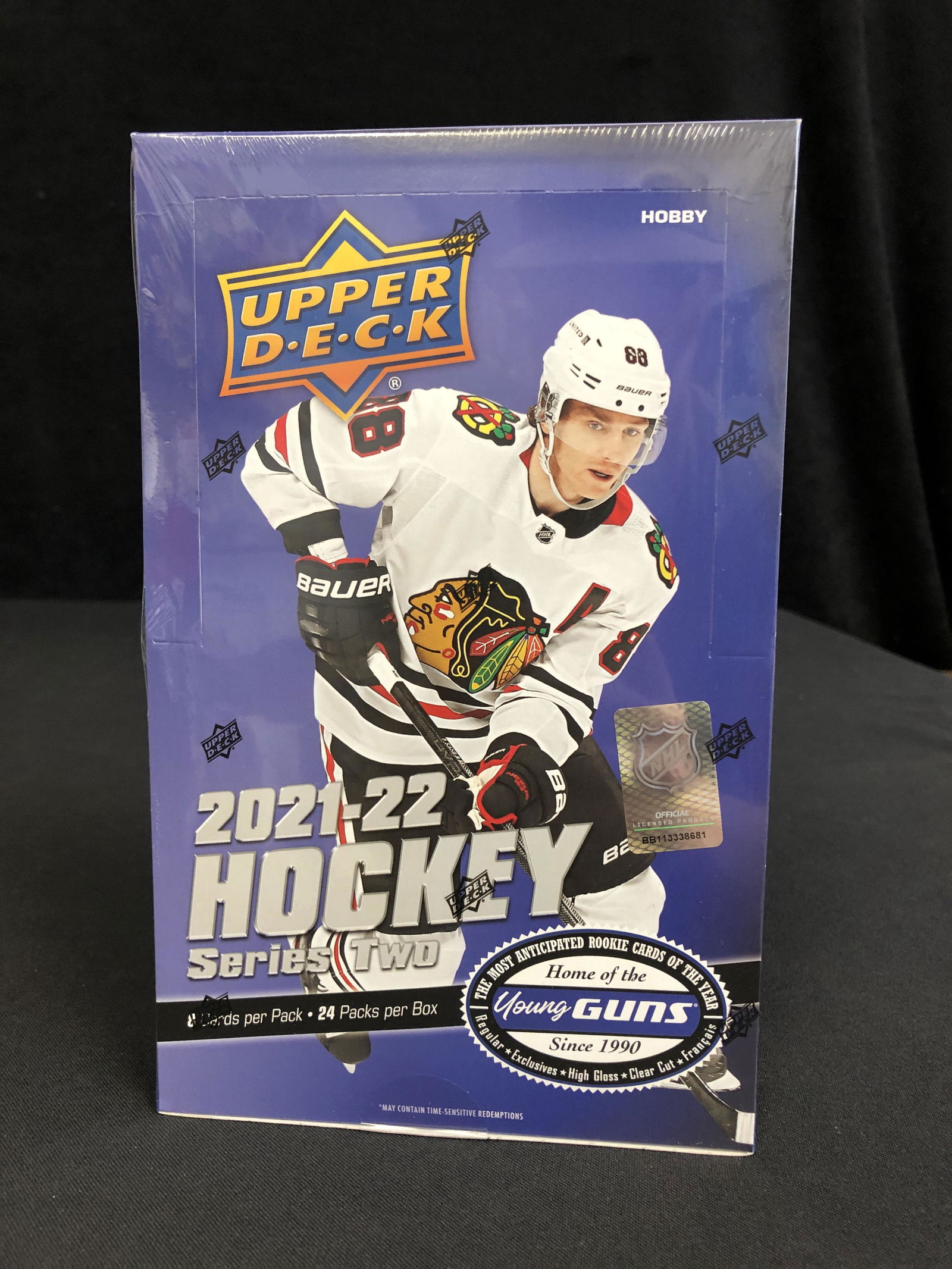 SEALED 2021-22 UPPER DECK SERIES 2 HOBBY BOX (1 of 1)