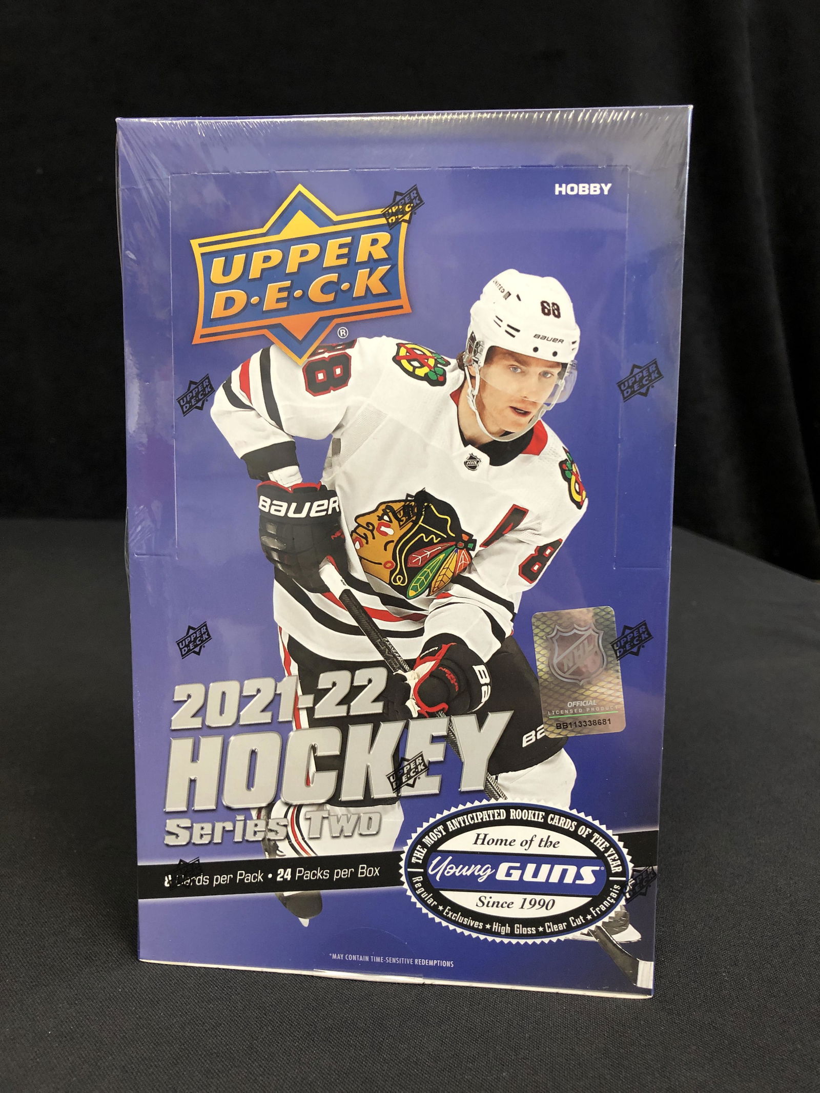 SEALED 2021-22 UPPER DECK SERIES 2 HOBBY BOX (1 of 1)