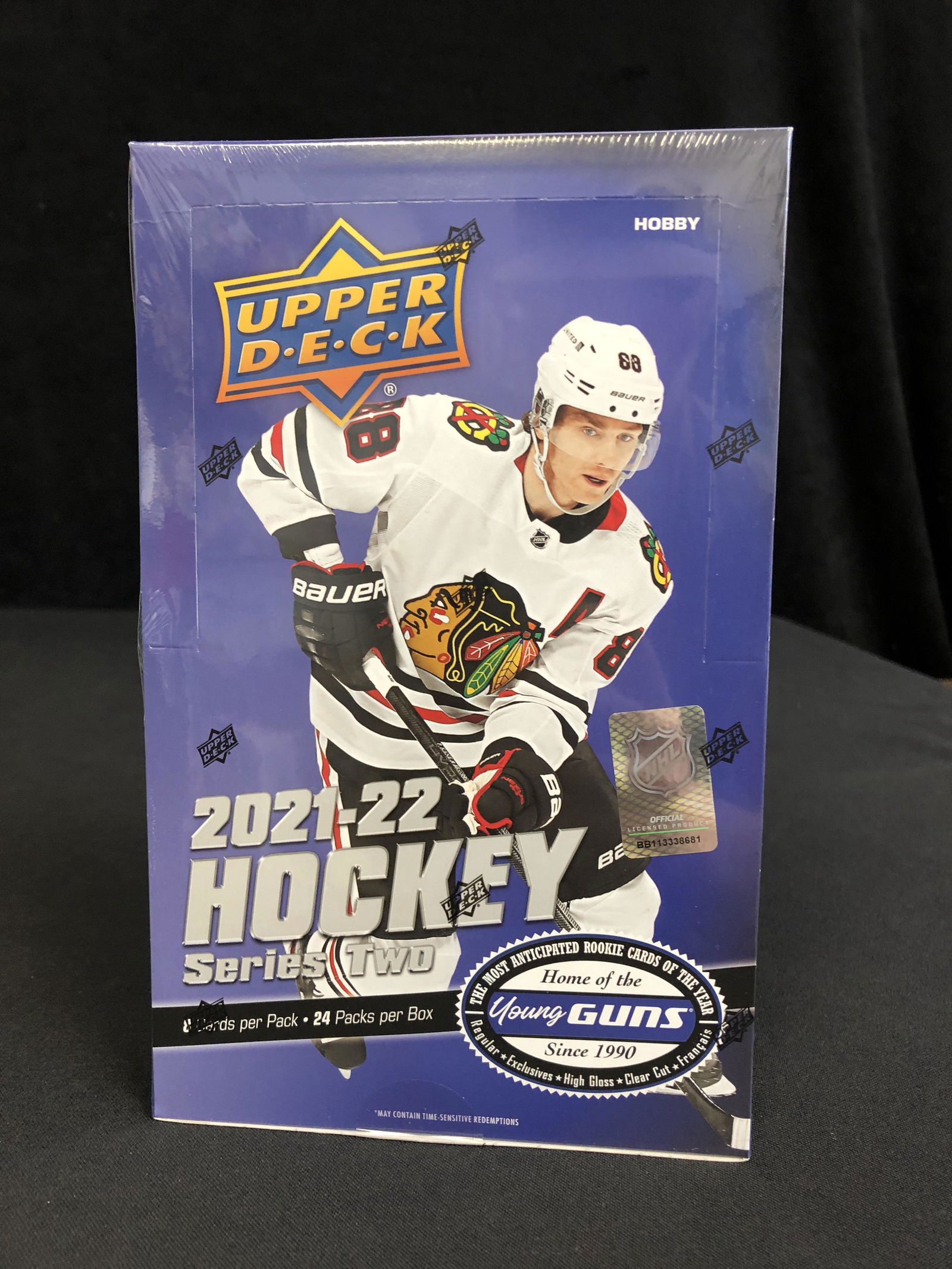 SEALED 2021-22 UPPER DECK SERIES 2 HOBBY BOX (1 of 1)