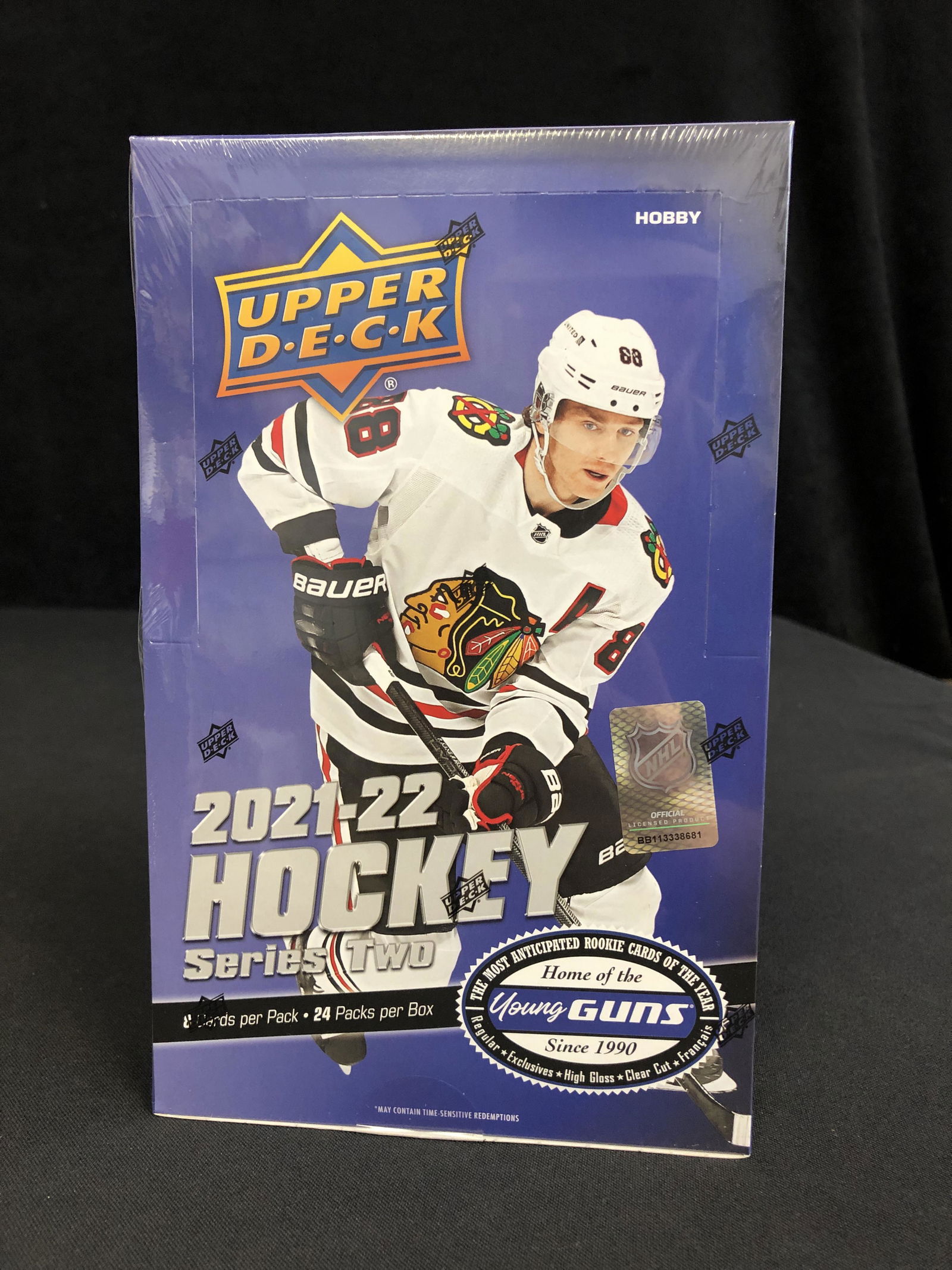 SEALED 2021-22 UPPER DECK SERIES 2 HOBBY BOX (1 of 1)