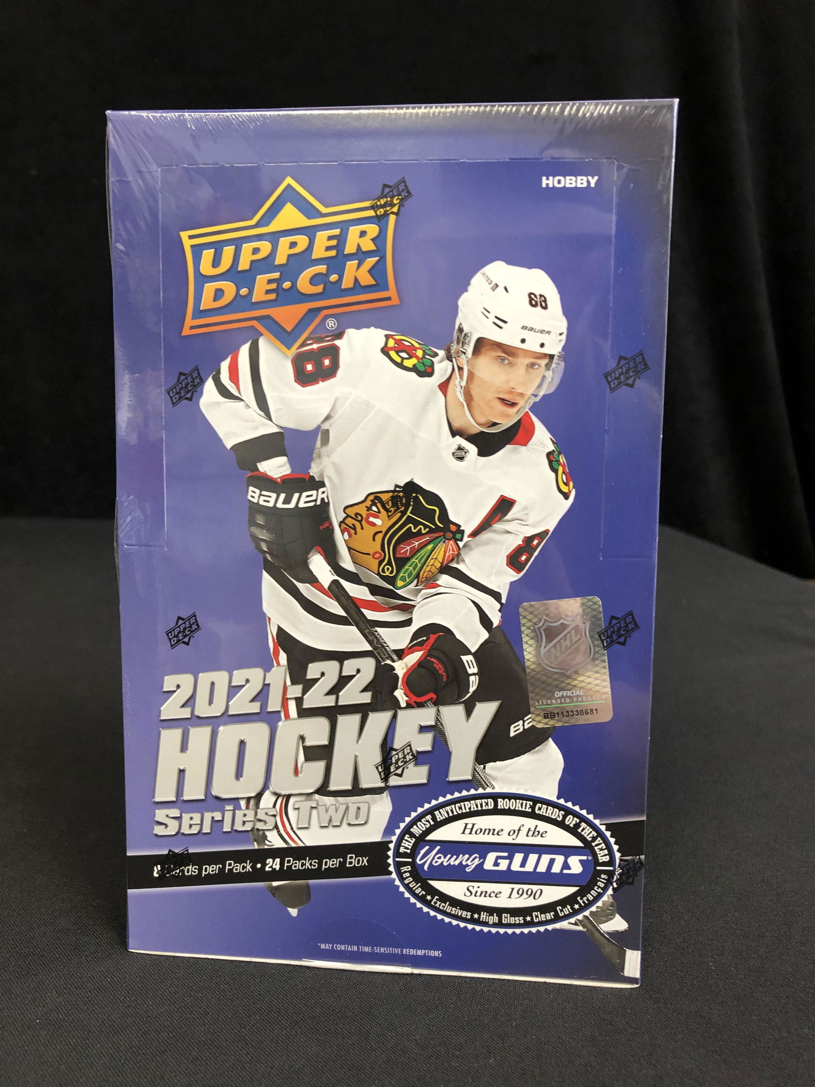 SEALED 2021-22 UPPER DECK SERIES 2 HOBBY BOX (1 of 1)