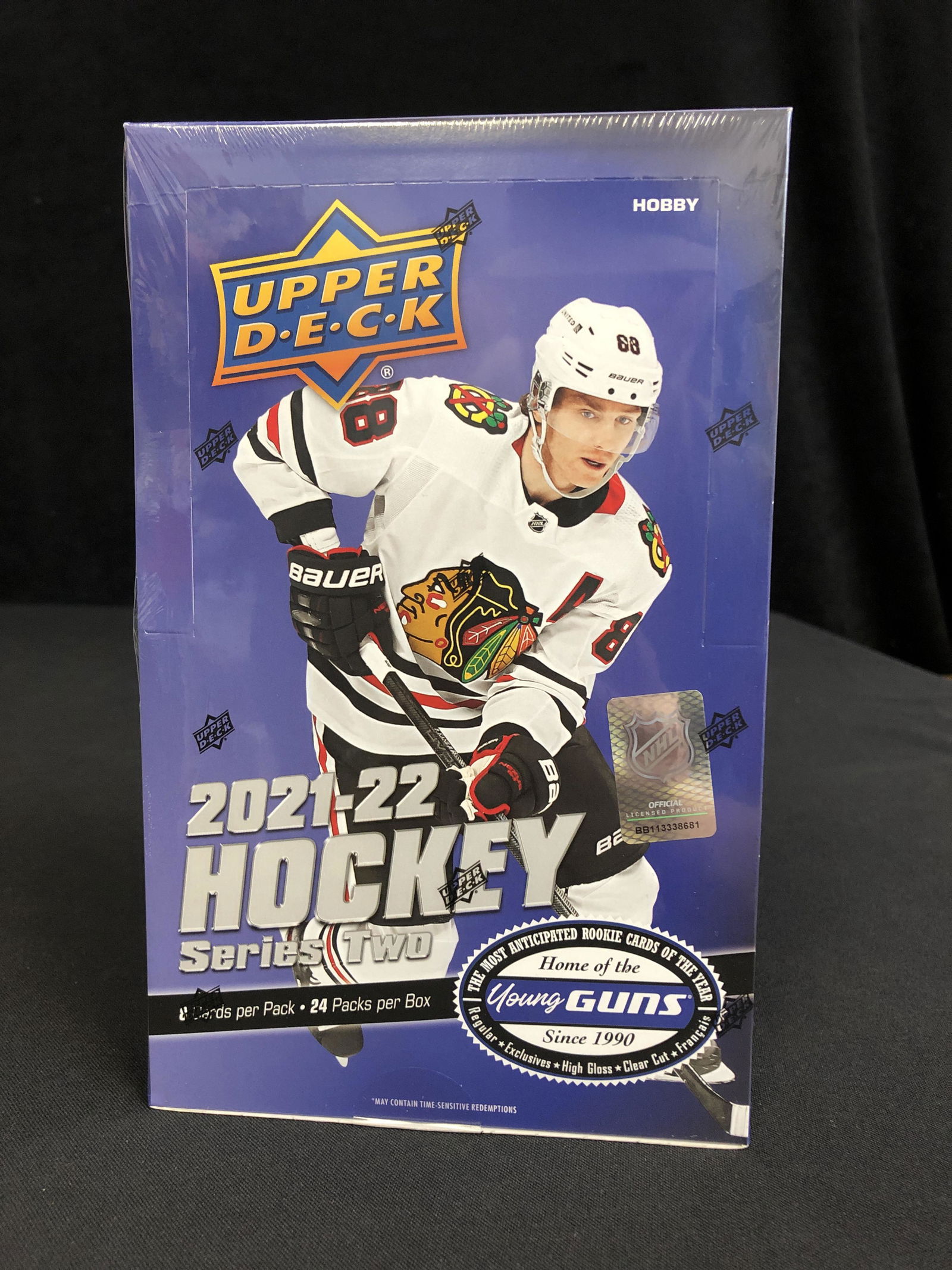 SEALED 2021-22 UPPER DECK SERIES 2 HOBBY BOX (1 of 1)