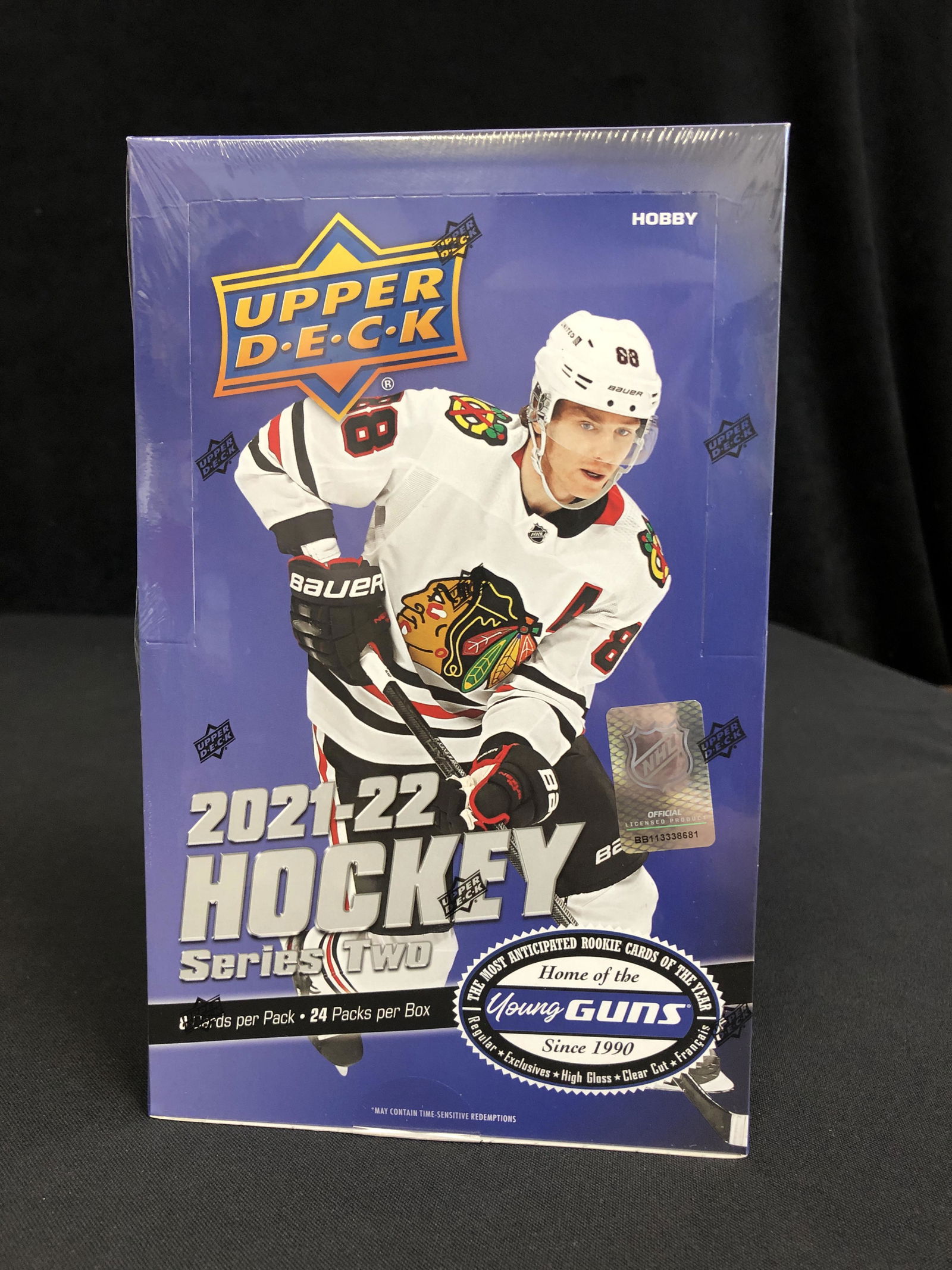 SEALED 2021-22 UPPER DECK SERIES 2 HOBBY BOX (1 of 1)