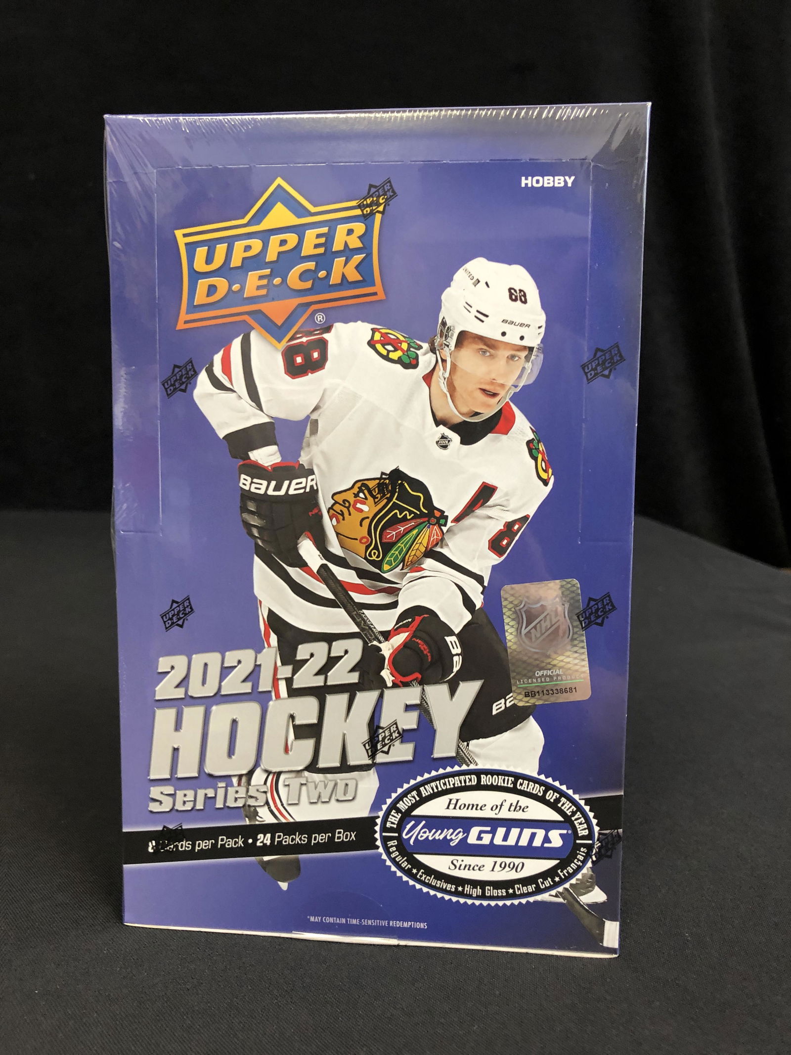 SEALED 2021-22 UPPER DECK SERIES 2 HOBBY BOX (1 of 1)