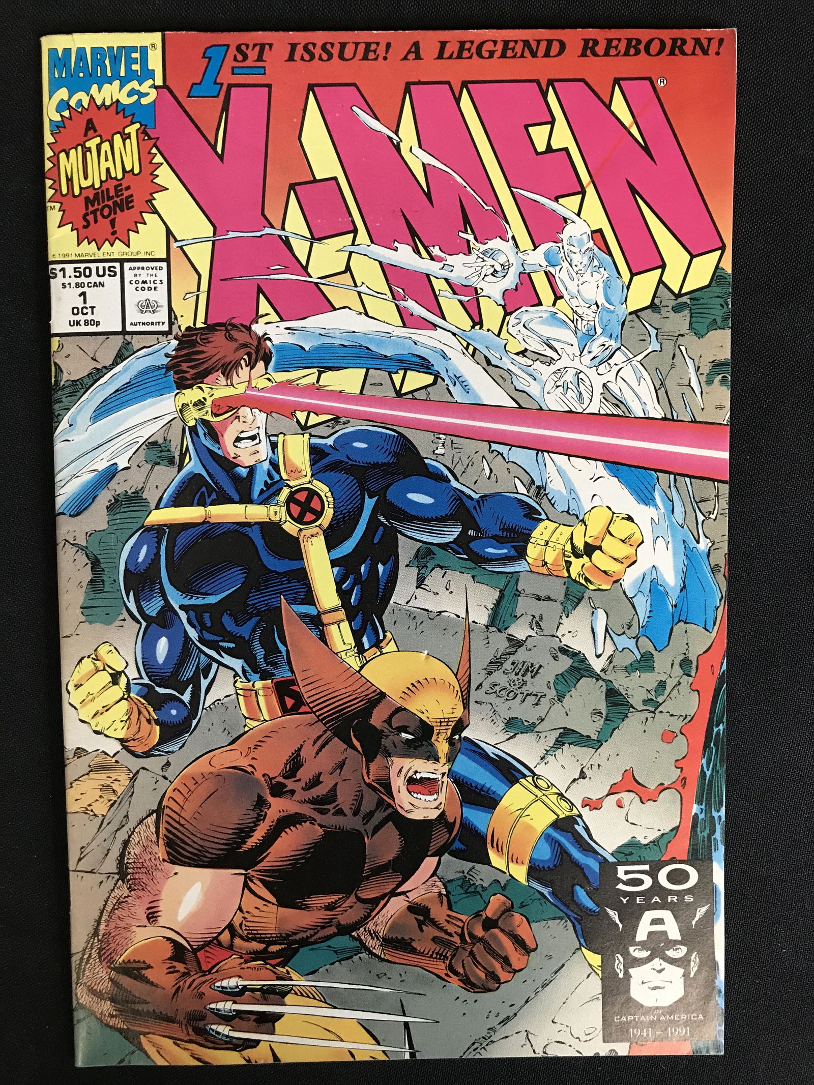 X-MEN NO.1 (MARVEL COMICS) 1st Issue! A Legend Reborn! (1 of 1)