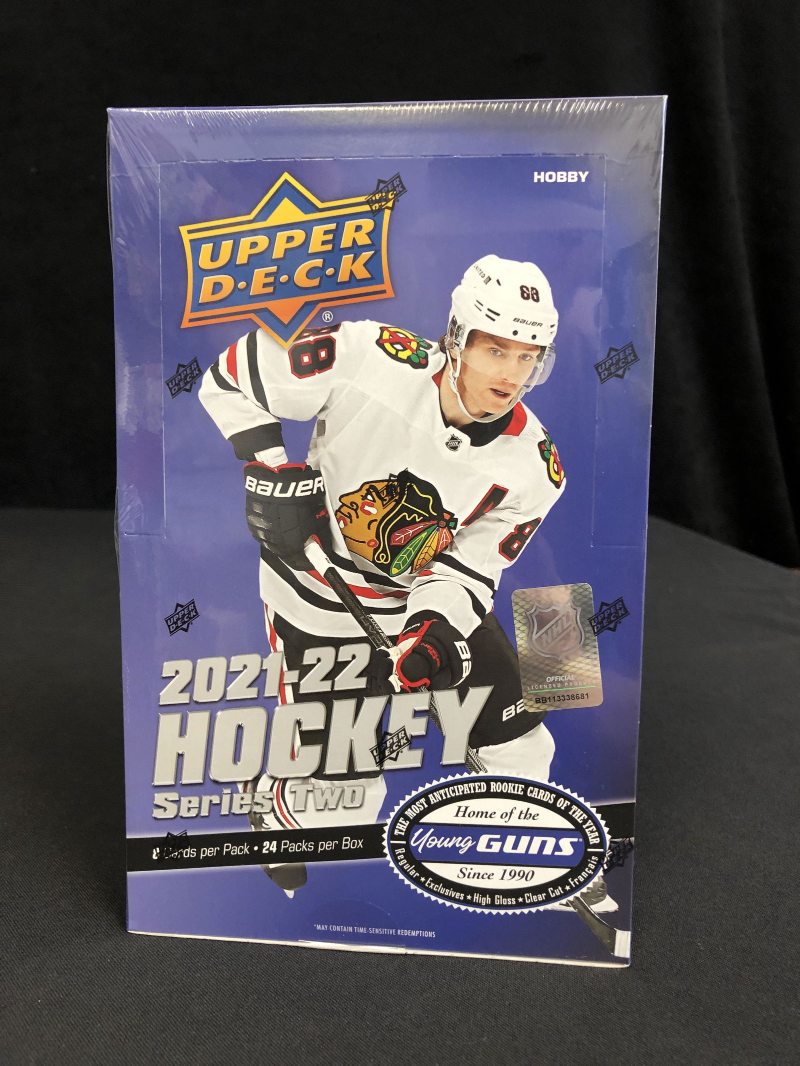 SEALED 2021-22 UPPER DECK SERIES 2 HOBBY BOX (1 of 1)
