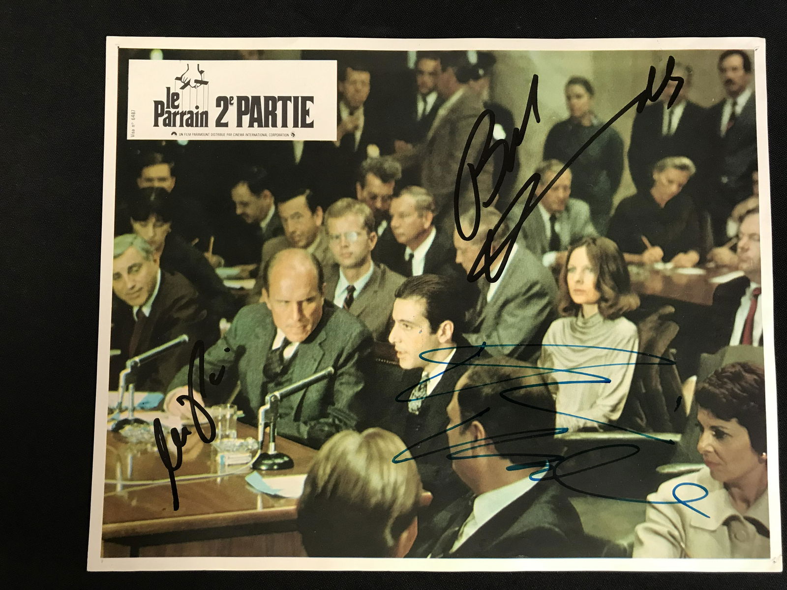 GODFATHER 2 CAST SIGNED 8X10 PHOTO (RA COA) (1 of 2)