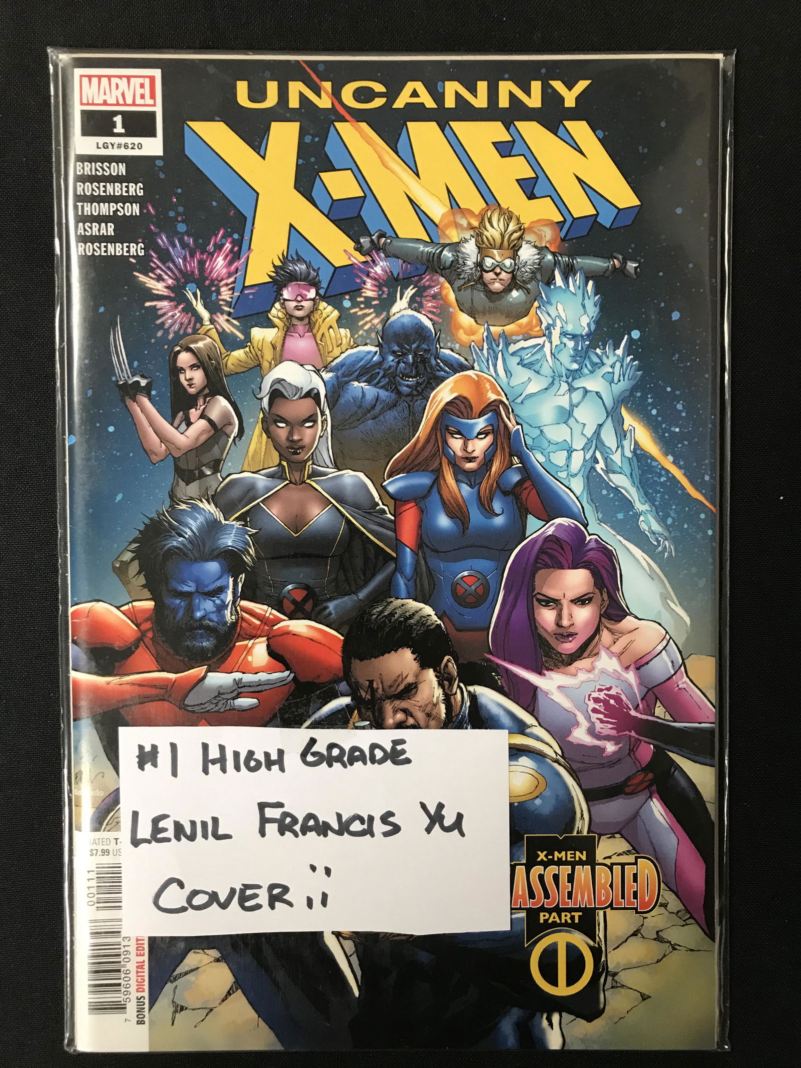 UNCANNY X-MEN NO.1 (MARVEL VARIANT) (1 of 1)