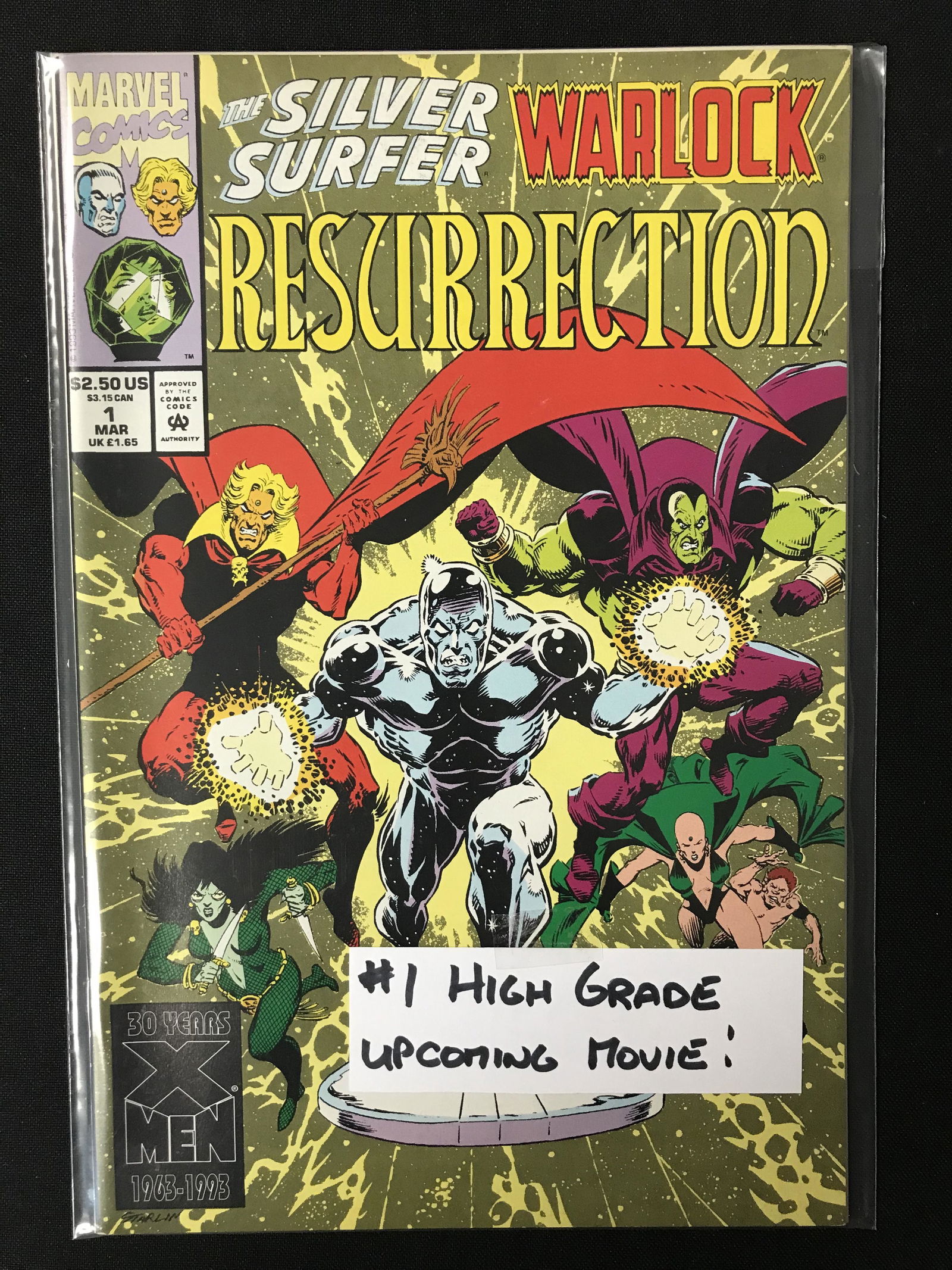 THE SILVER SURFER WARLOCK RESURRECTION NO.1 (MARVEL COMICS) (1 of 1)