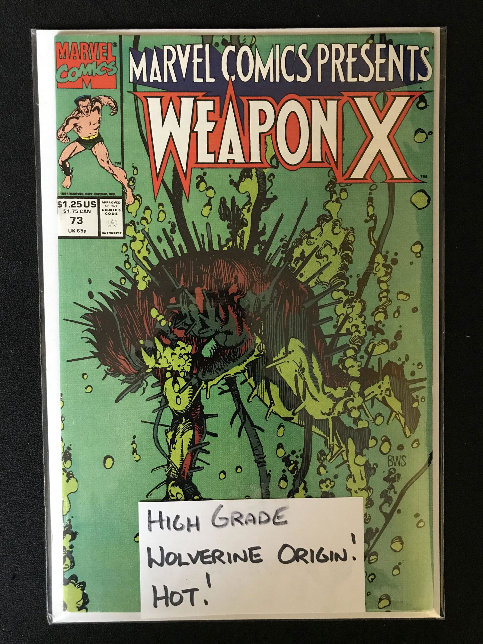 WEAPON X NO. 73 (MARVEL, 1991) (1 of 1)