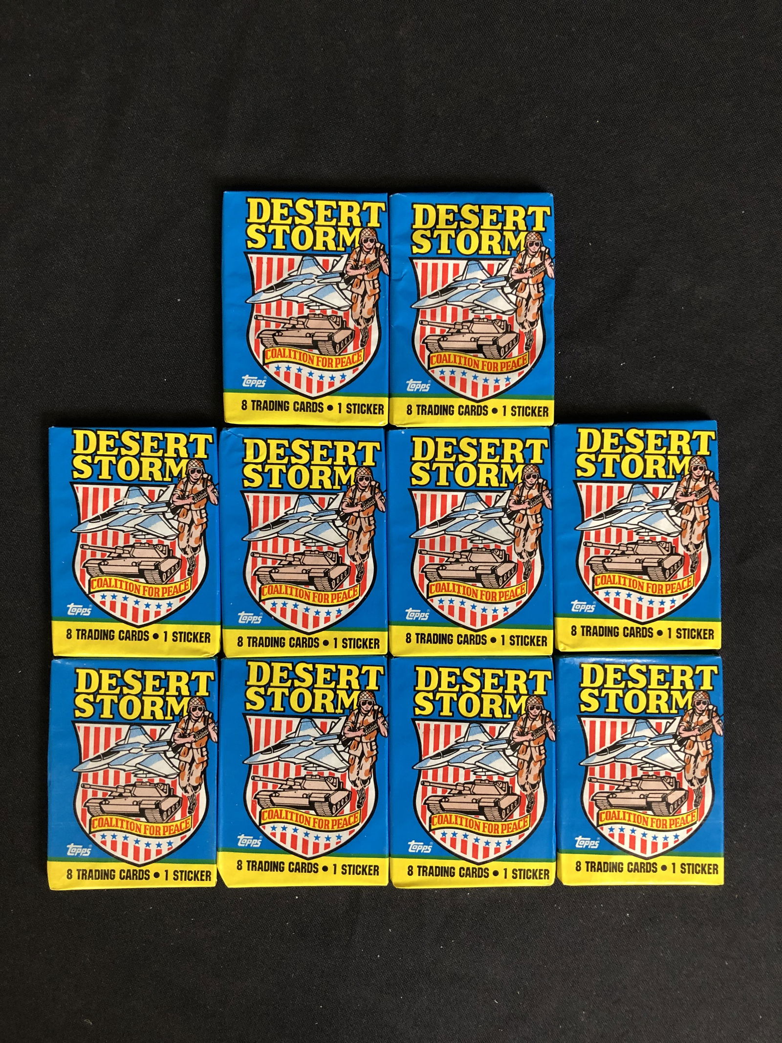 TOPPS DESERT STORM TRADING CARD PACK LOT (1 of 1)