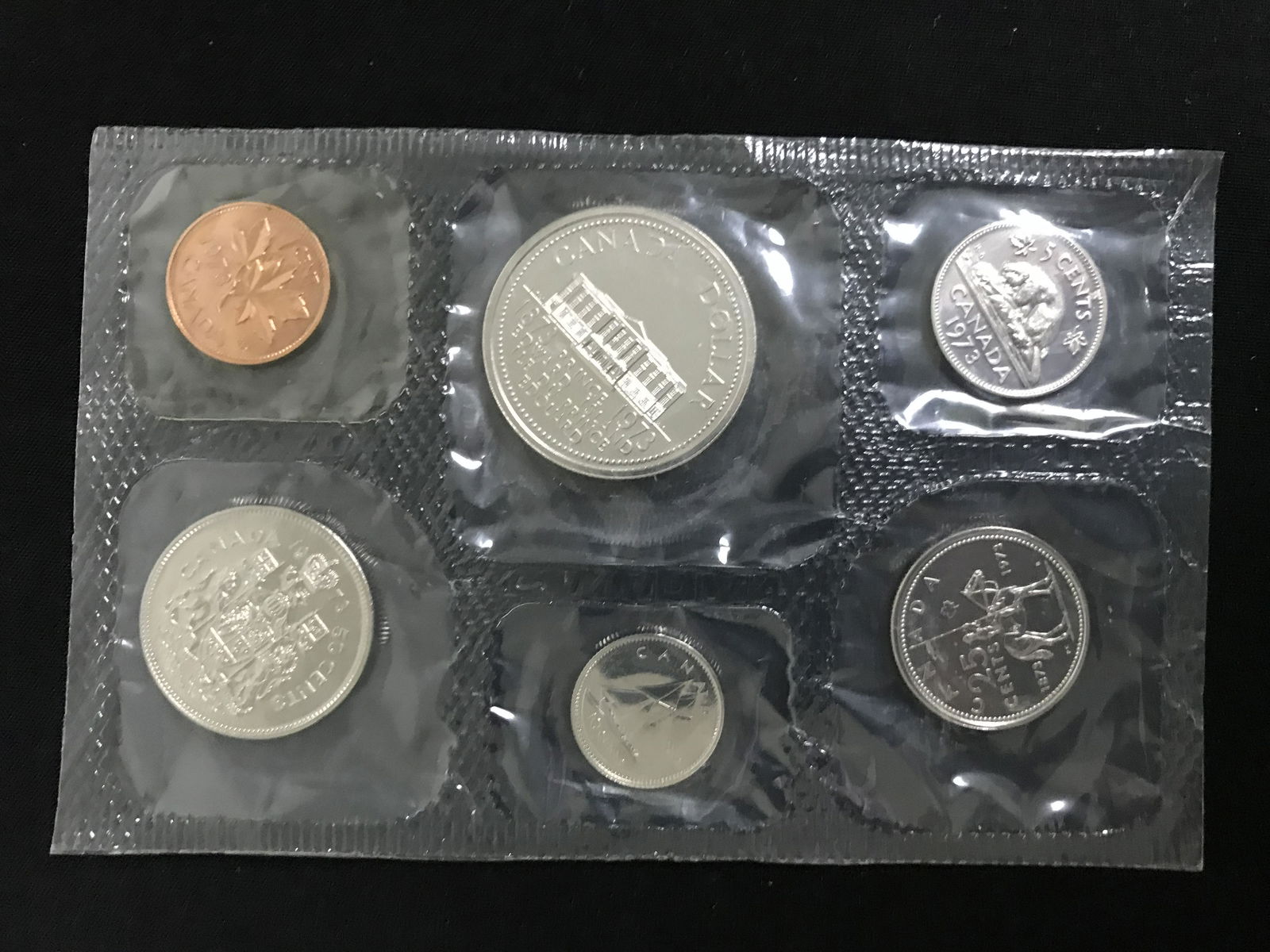 1973 CANADIAN PL SET SEALED (1 of 1)