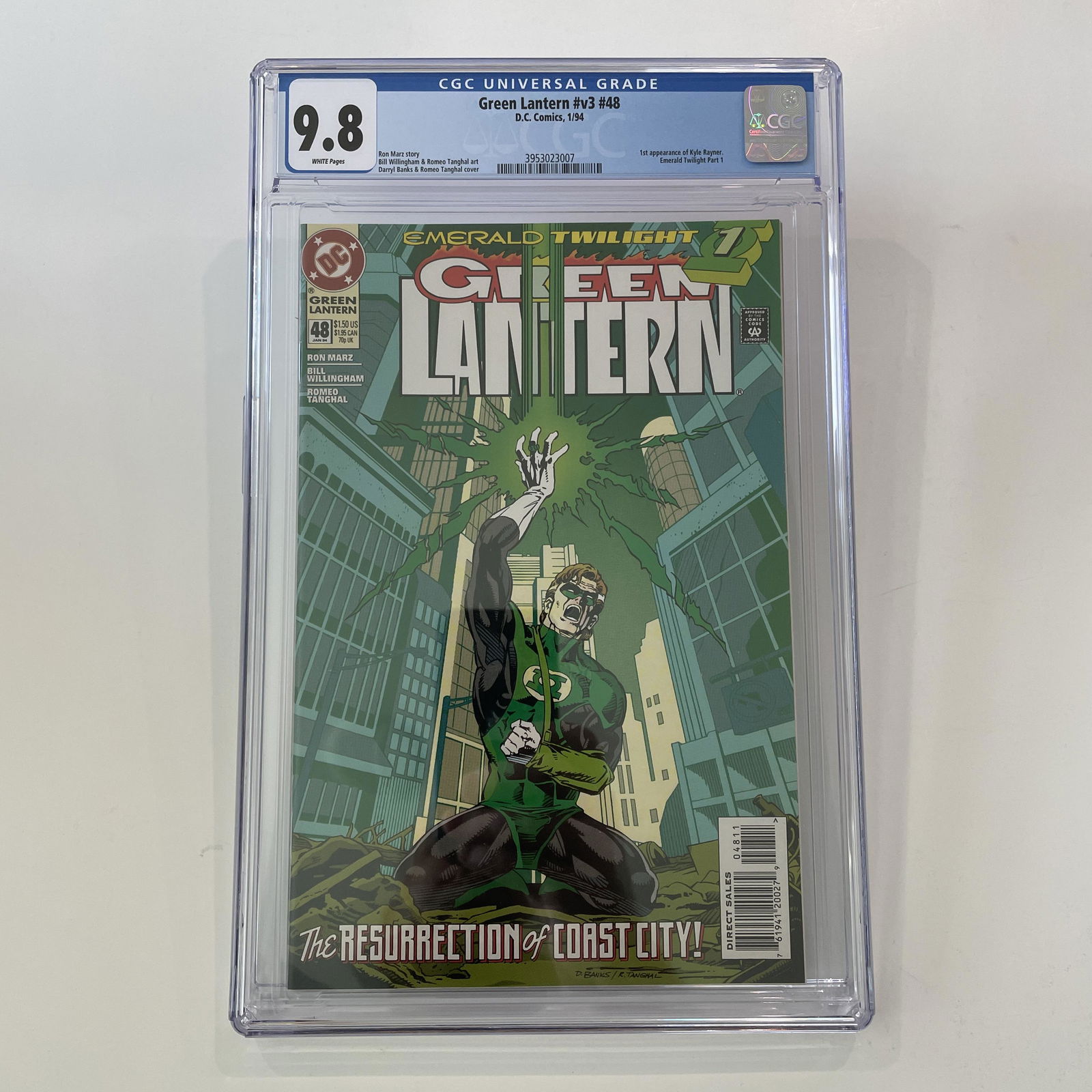 GREEN LANTERN #v3 #48 CGC 9.8 (DC COMICS, 1994) (1 of 1)