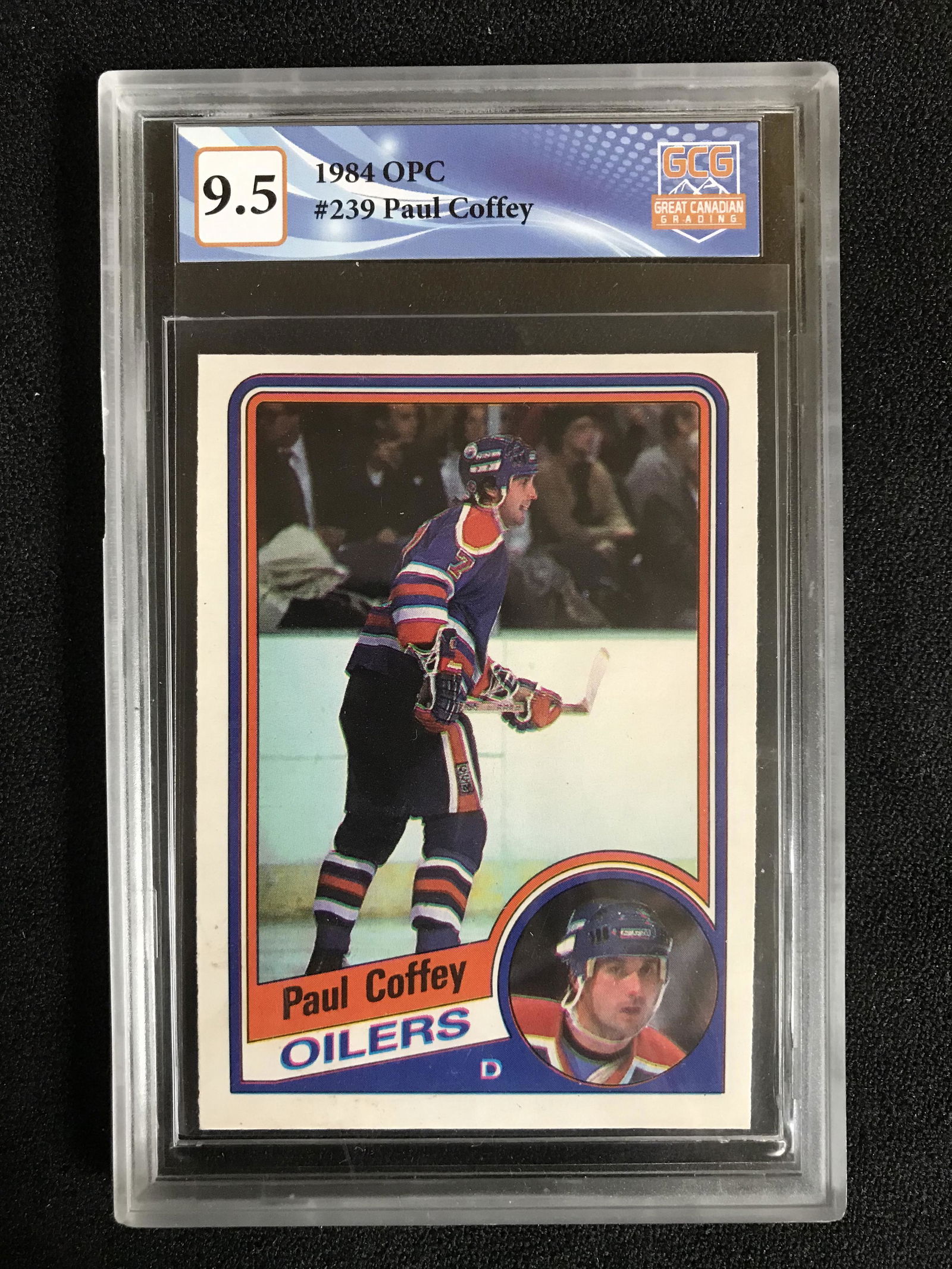 1984 O-PEE-CHEE NO.239 PAUL COFFEY (GCG 9.5) (1 of 1)