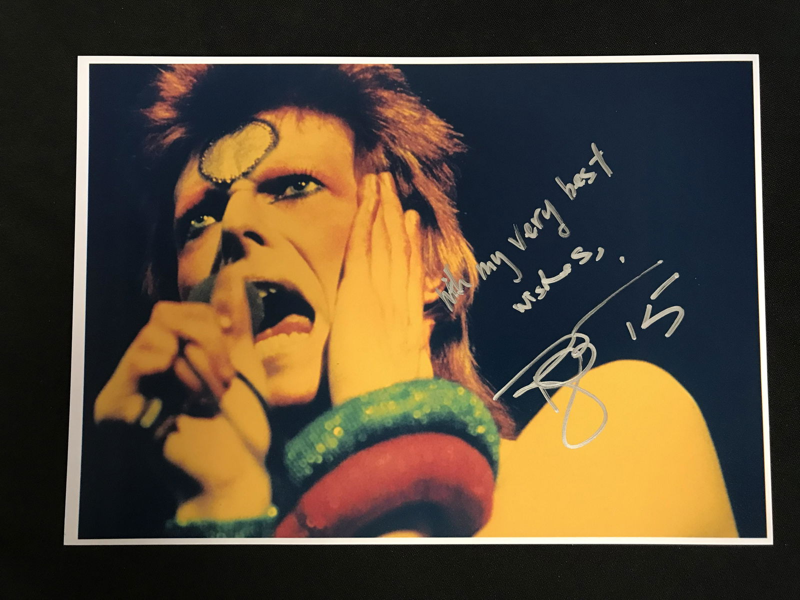 DAVID BOWIE SIGNED 8X10 PHOTO (RA COA) (1 of 2)