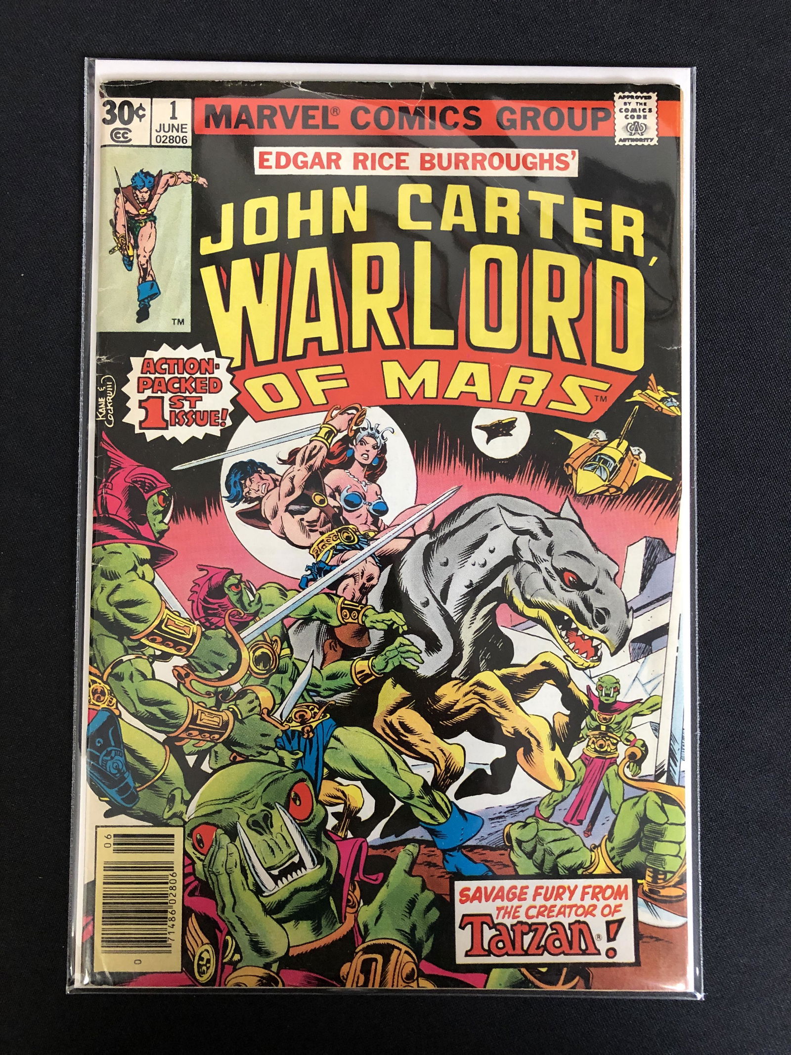 JOHN CARTER, WARLORD OF MARS NO. 1 (MARVEL, 1977): JOHN CARTER, WARLORD OF MARS NO. 1 (MARVEL, 1977)