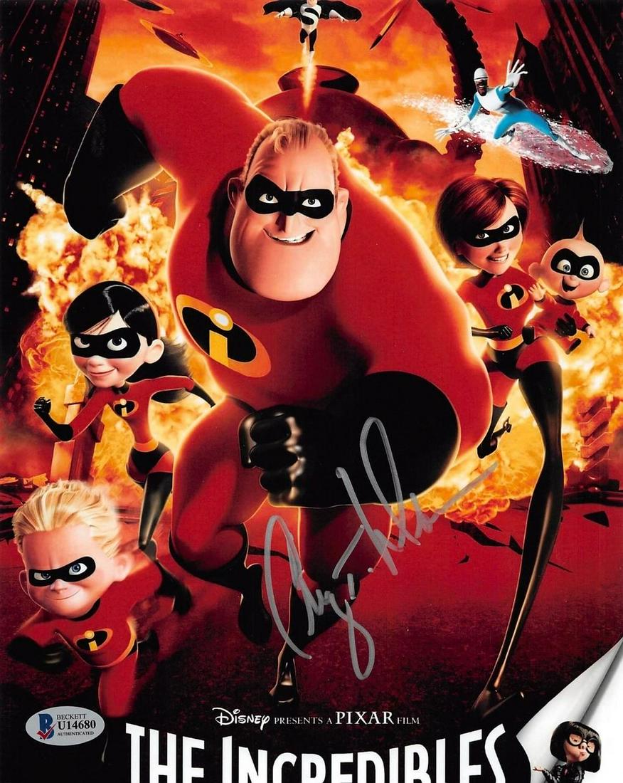 CRAIG T NELSON SIGNED THE INCREDIBLES 8 X 10 (BECKETT COA) (1 of 1)