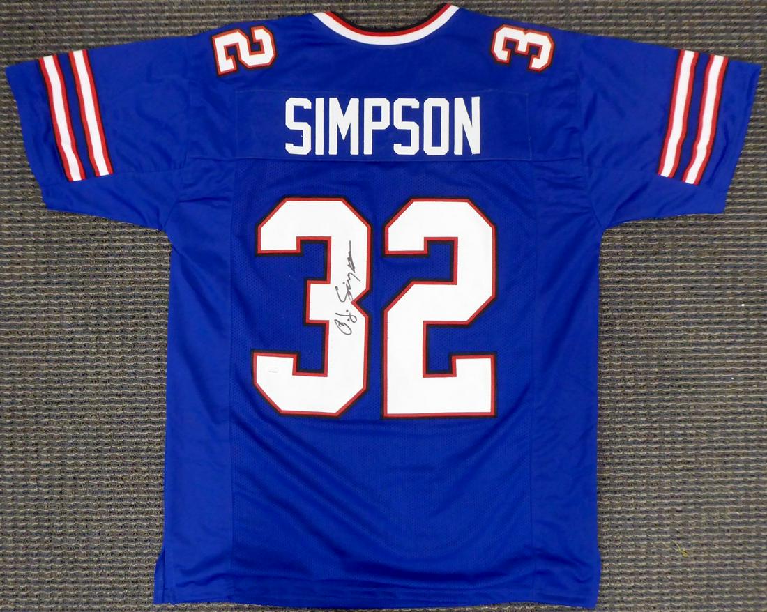 OJ SIMPSON SIGNED JERSEY (FANATICS HOLO) (1 of 3)