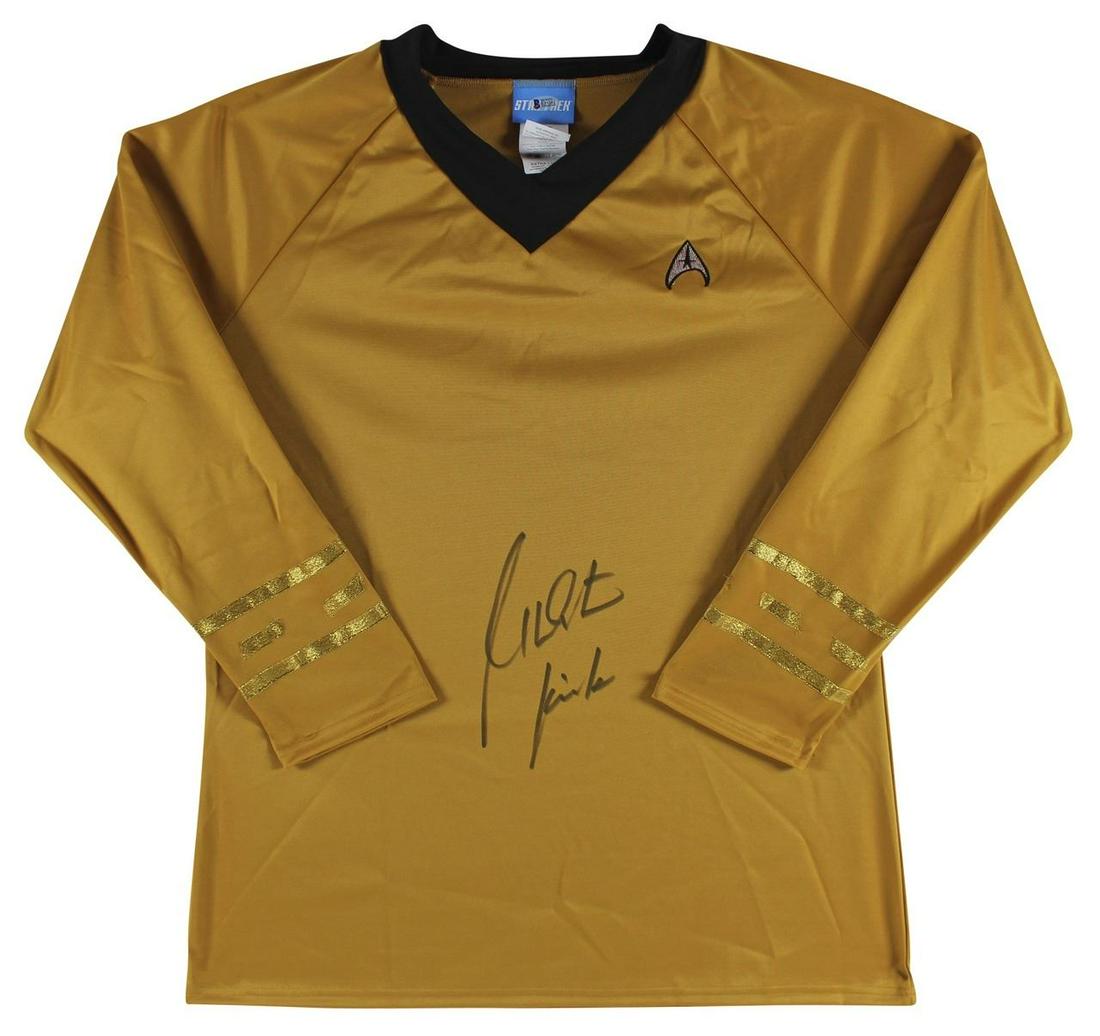 William Shatner Star Trek "Kirk" Authentic Signed Uniform Shirt (Beckett) (1 of 2)
