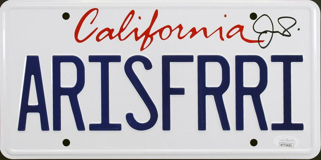 JEREMY PIVEN "ENTOURAGE" SIGNED LICENSE PLATE (JSA COA) (1 of 1)