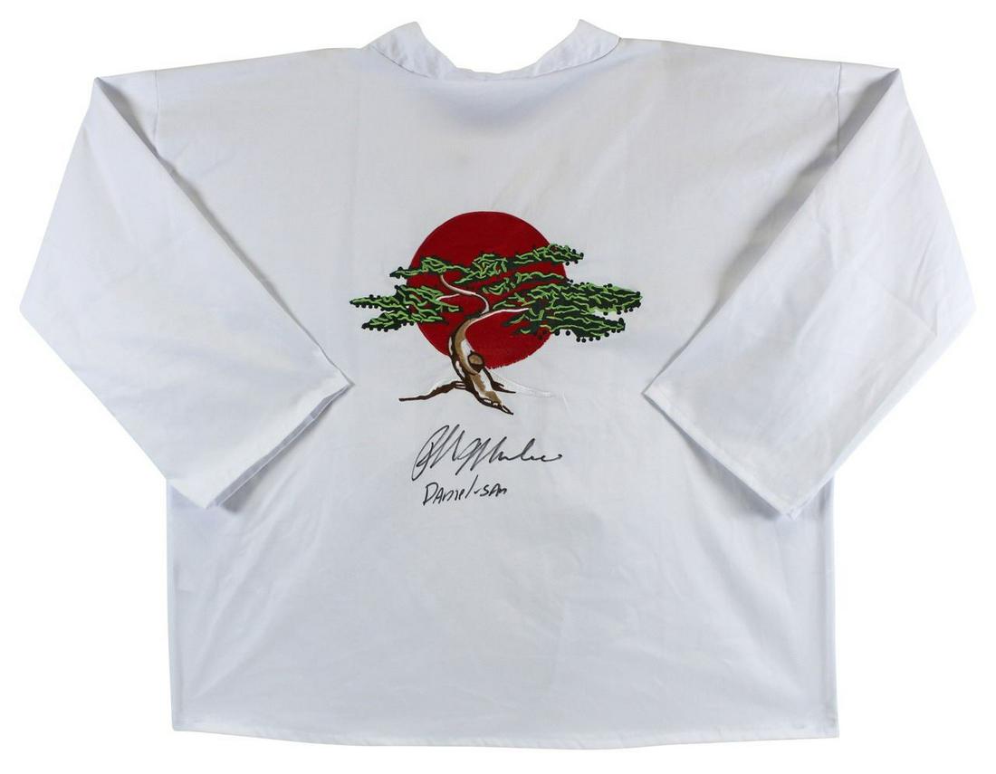 Ralph Macchio "Daniel San" Authentic Signed Karate Kid Daniel San Costume Gi (Beckett) (1 of 3)