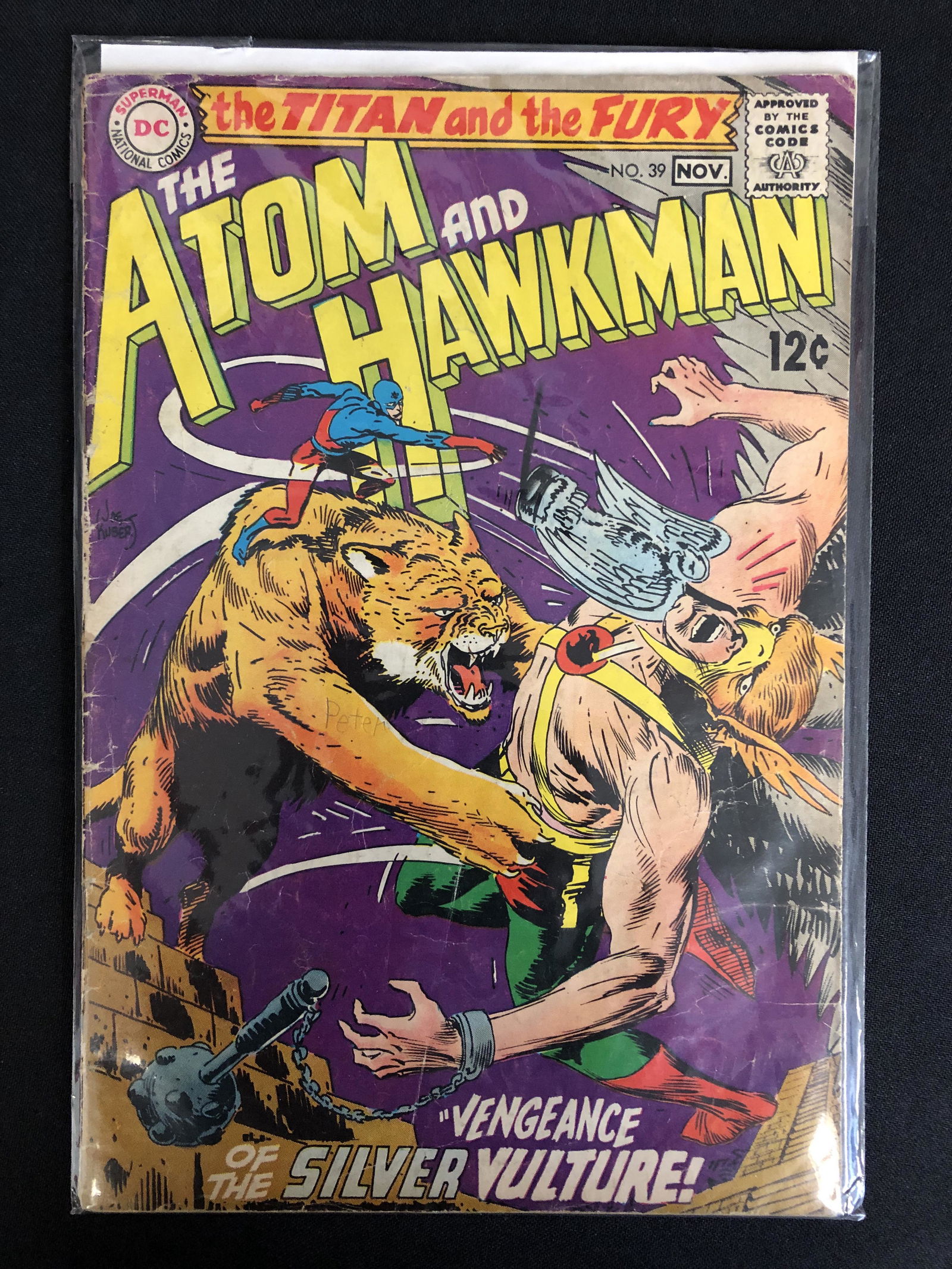 THE ATOM AND HAWKMAN NO. 39 (DC, 1968) (1 of 1)