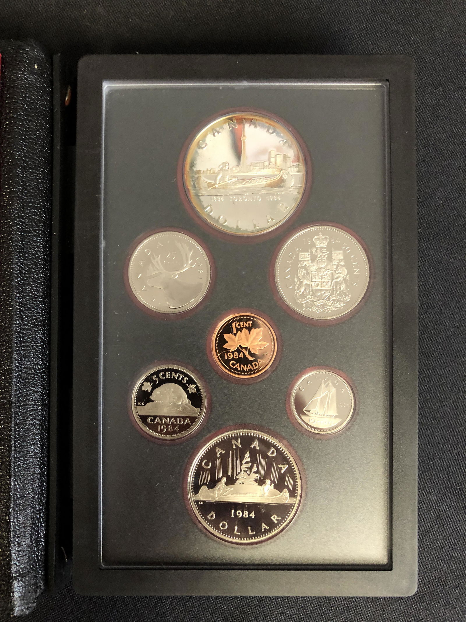 .800 SILVER 1984 DOUBLE DOLLAR SET CANADIAN MINT (1 of 2)