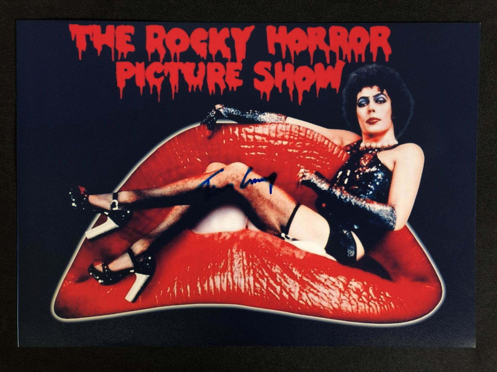 TIM CURRY SIGNED 8X10 PHOTO (RA COA) (1 of 2)