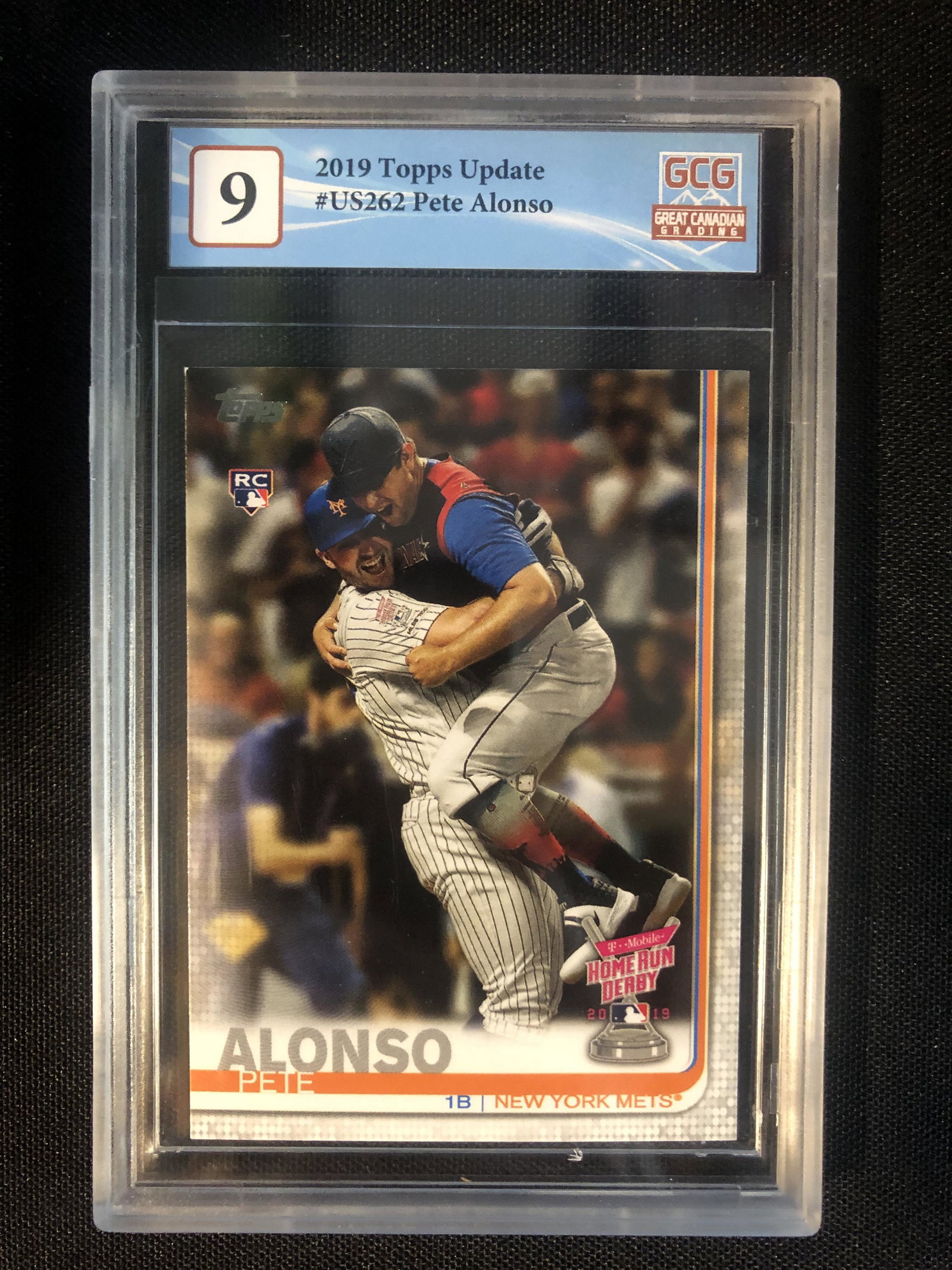 2019 TOPPS UPDATE NO. US 262 PETE ALONSO RC (GCG 9) (1 of 1)