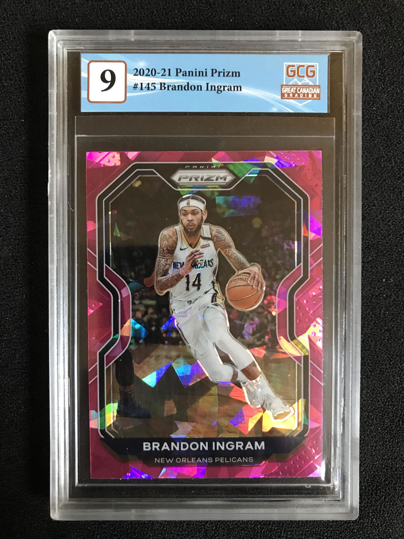 2020-21 PANINI PRIZM NO.145 BRANDON INGRAM (GCG 9) (1 of 2)
