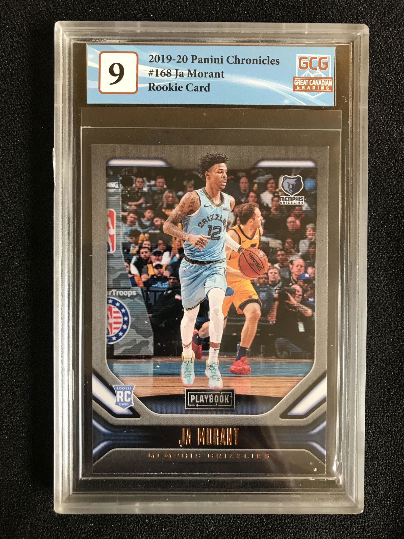 2019-20 PANINI CHRONICLES NO.168 Ja MORANT RC (GCG 9) (1 of 2)