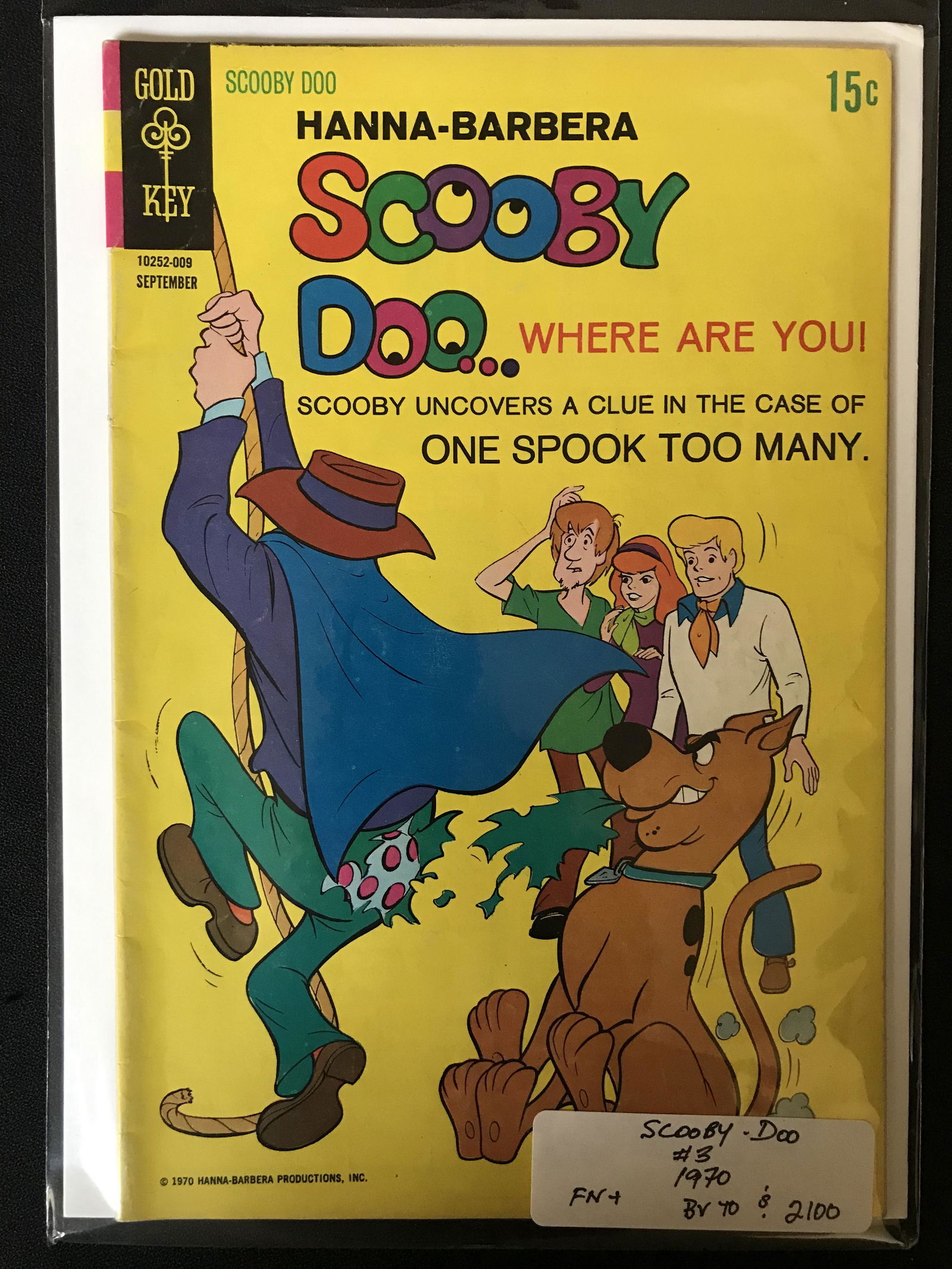 SCOOBY-DOO NO.3 (GOLD KEY COMICS, 1970) (1 of 1)