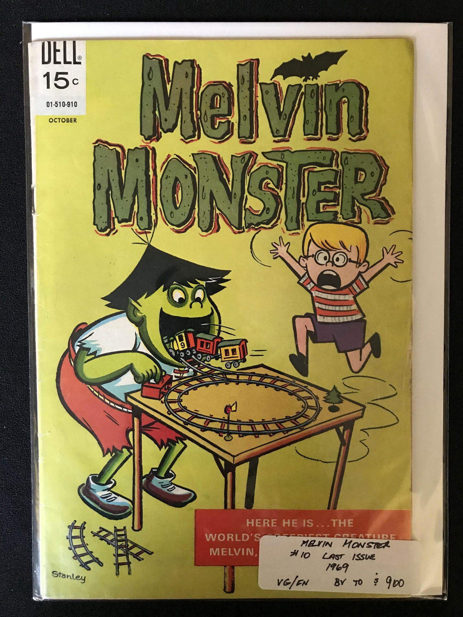 MELVIN MONSTER NO.10 (DELL COMICS, 1969) (1 of 1)