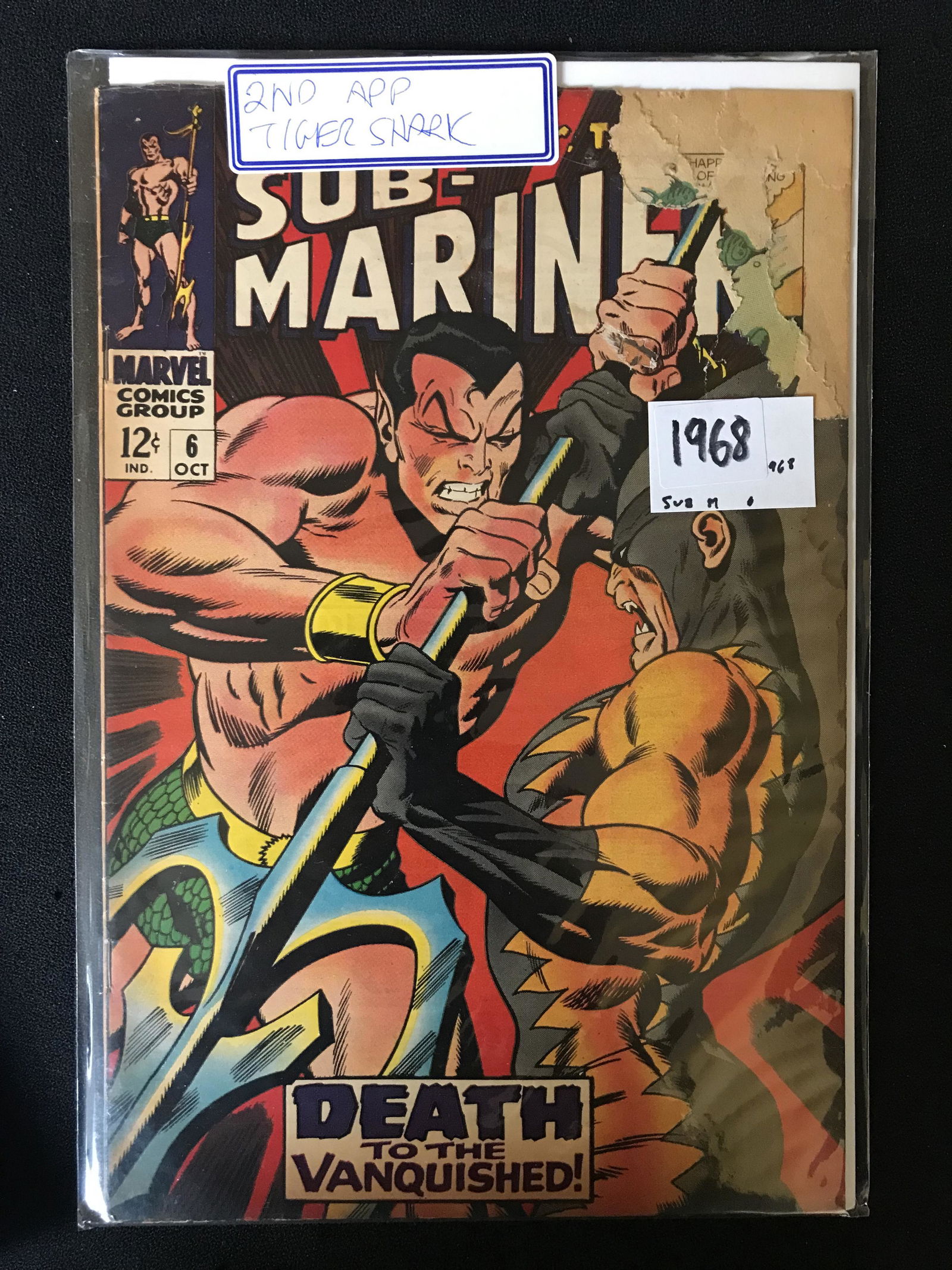 SUB-MARINER NO.6 (MARVEL COMICS) (1 of 1)