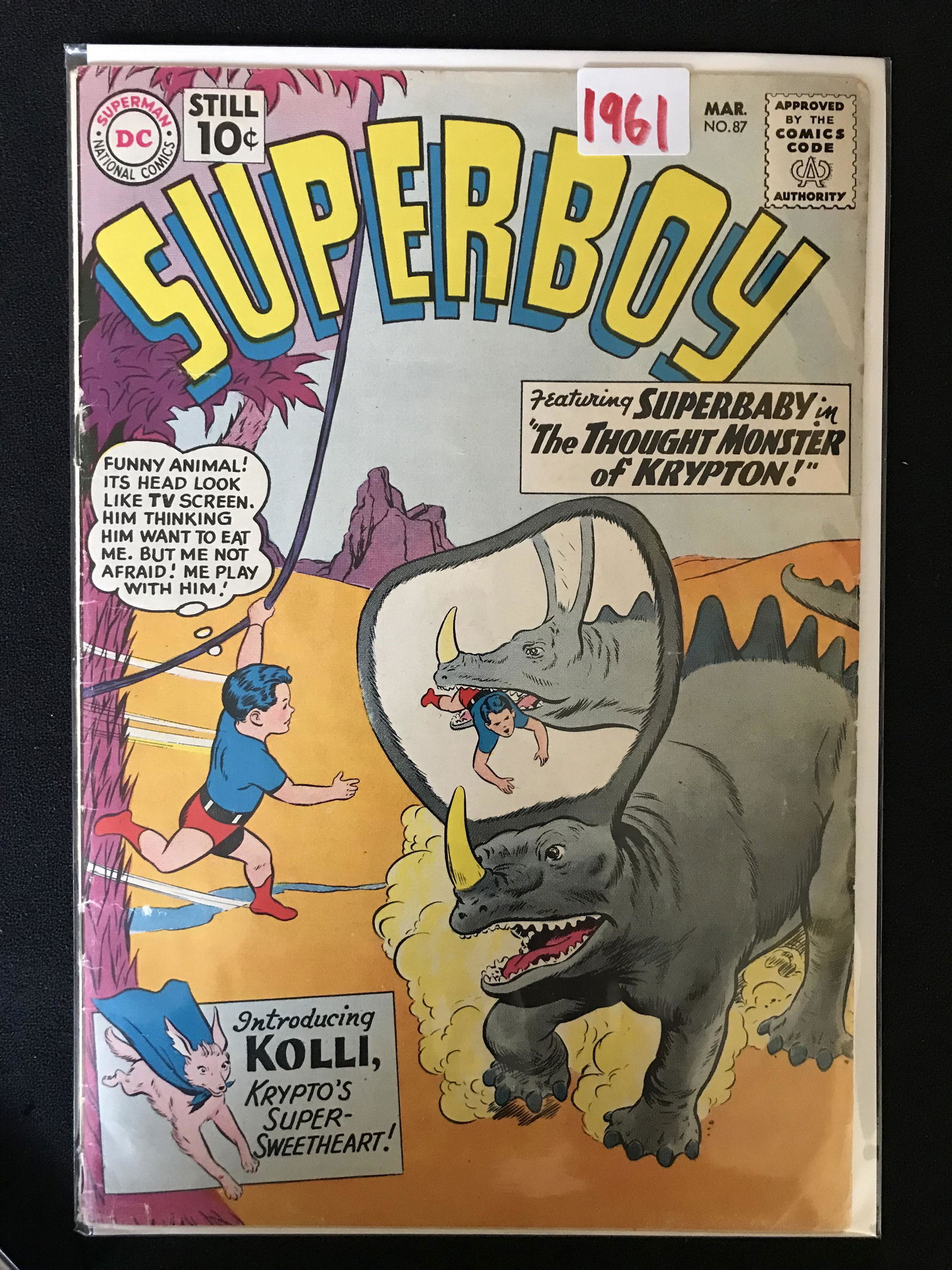 SUPERBOY NO.87 (DC COMICS, 1961) (1 of 1)