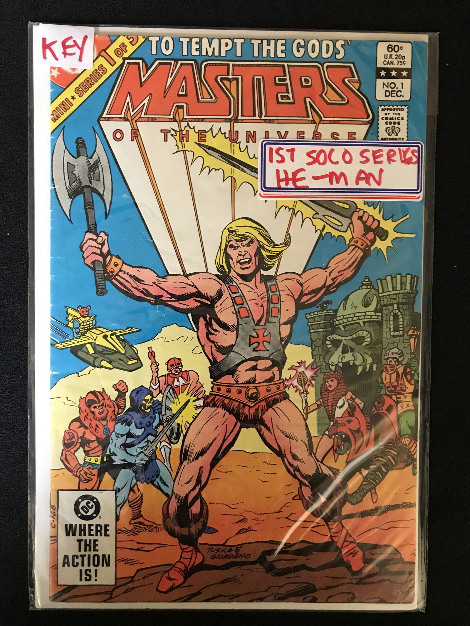 MASTERS OF THE UNIVERSE NO.1 (DC COMICS) (1 of 1)