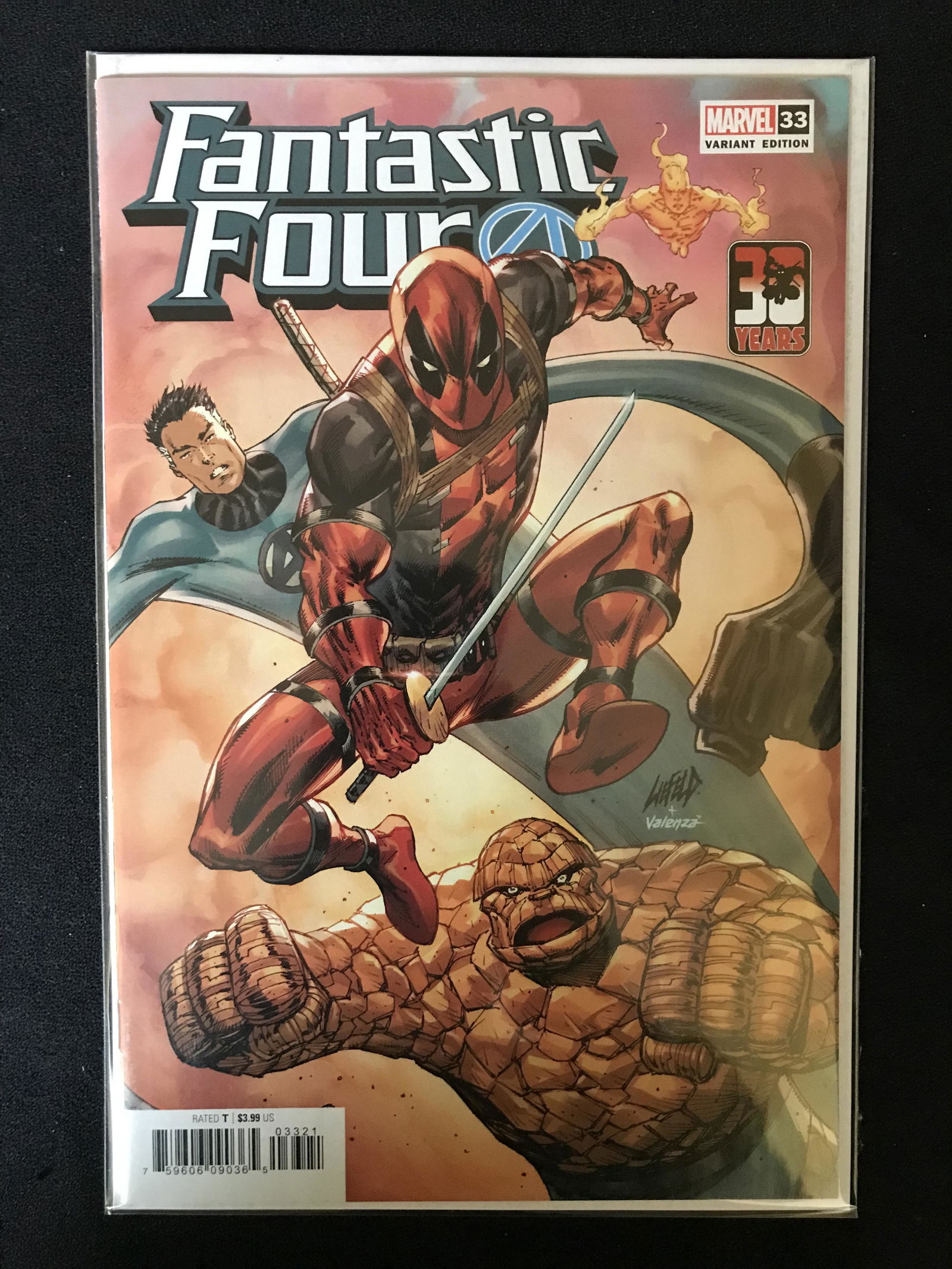 FANTASTIC FOUR NO.33 (MARVEL VARIANT) (1 of 1)