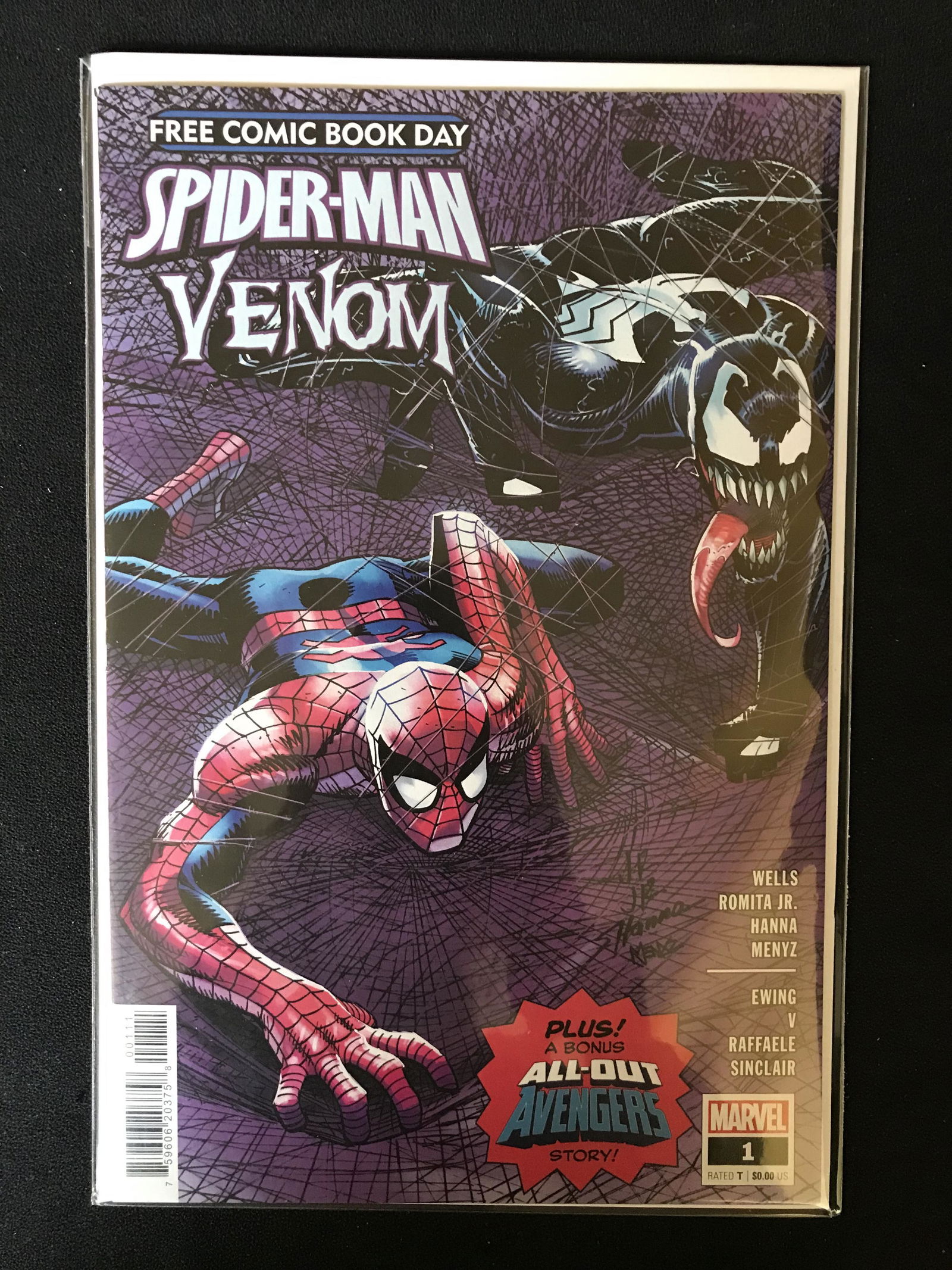 Free Comic Book Day SPIDER-MAN VENOM NO.1 (MARVEL COMICS) (1 of 1)