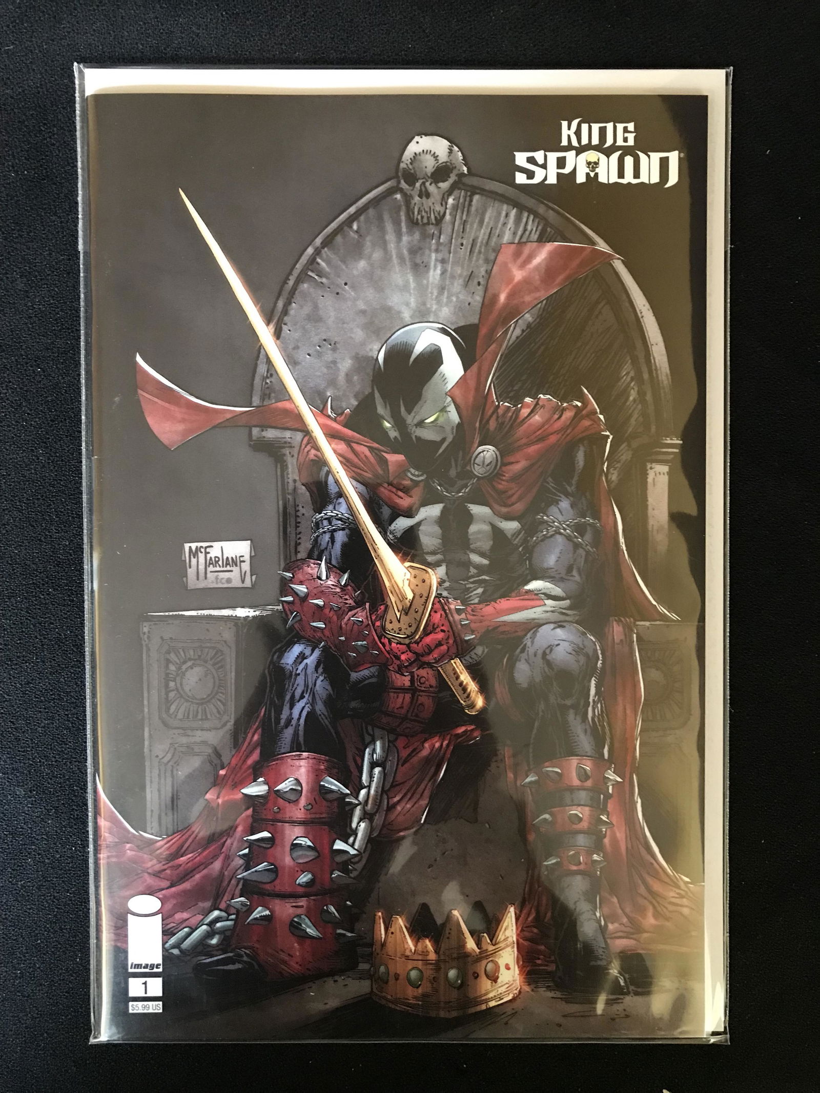 KING SPAWN NO.1 (IMAGE COMICS) (1 of 1)