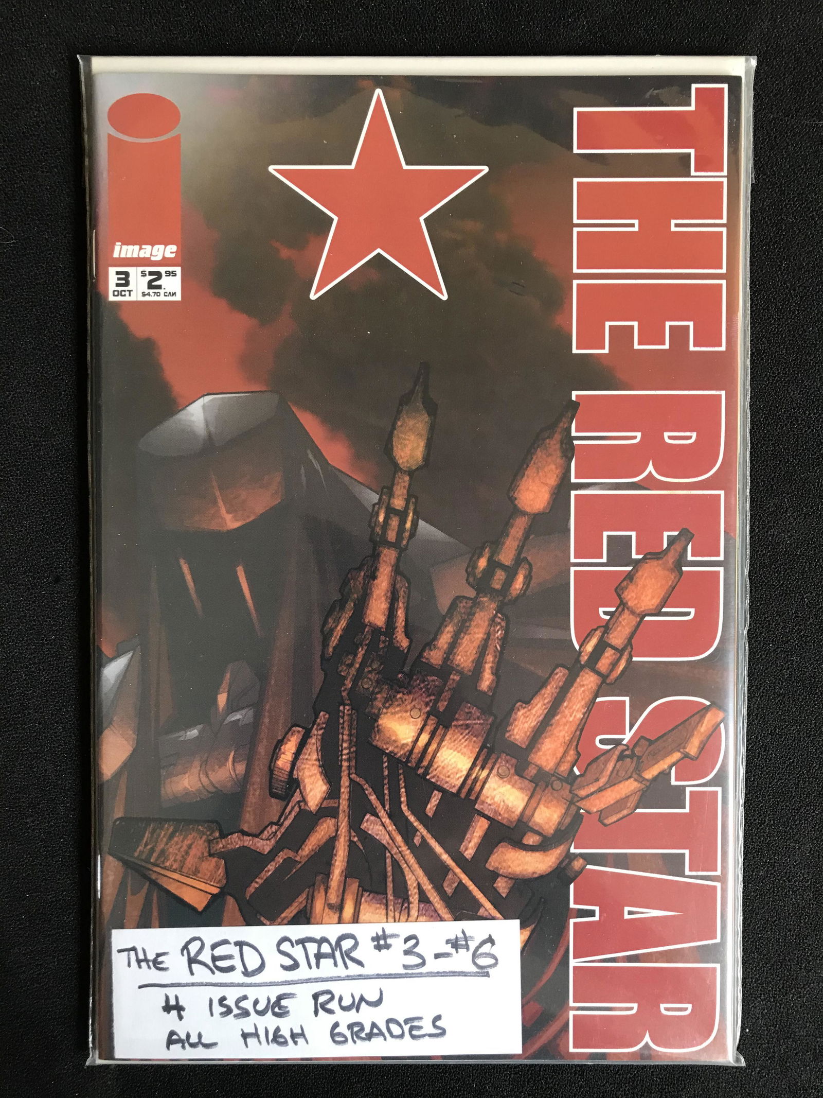 THE RED STAR NO.3-6 (IMAGE COMICS) (1 of 1)