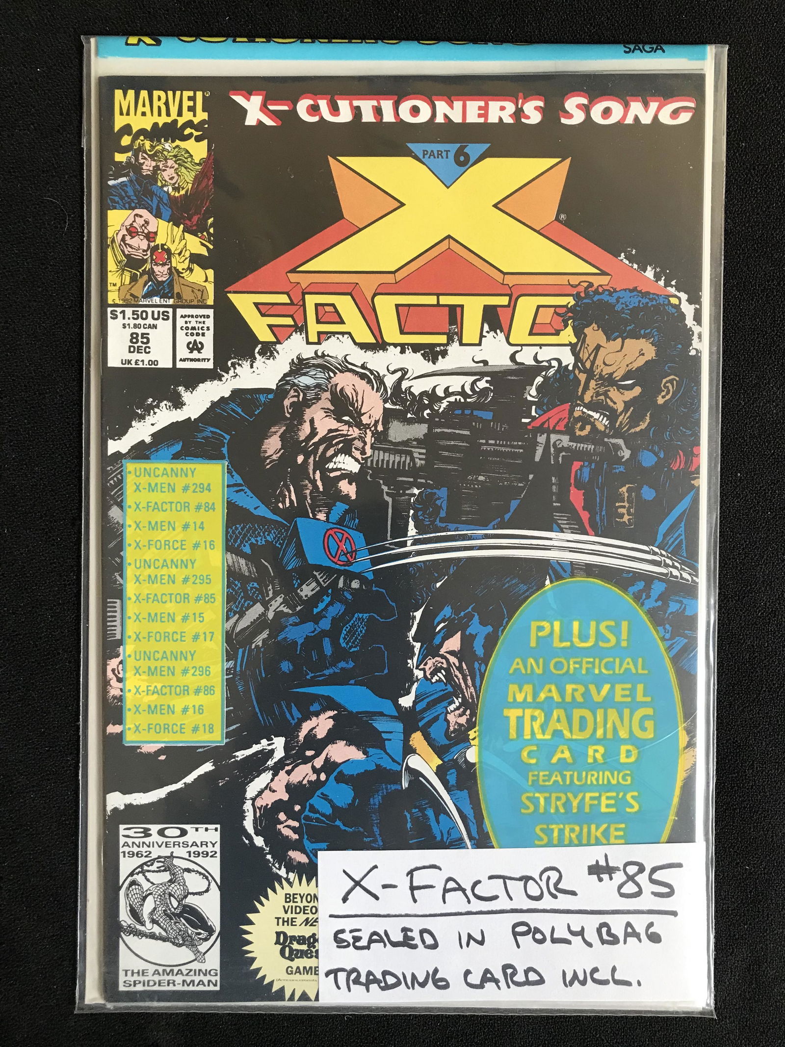 X-FACTOR NO.85 (MARVEL COMICS) Sealed in Polybag! (1 of 1)