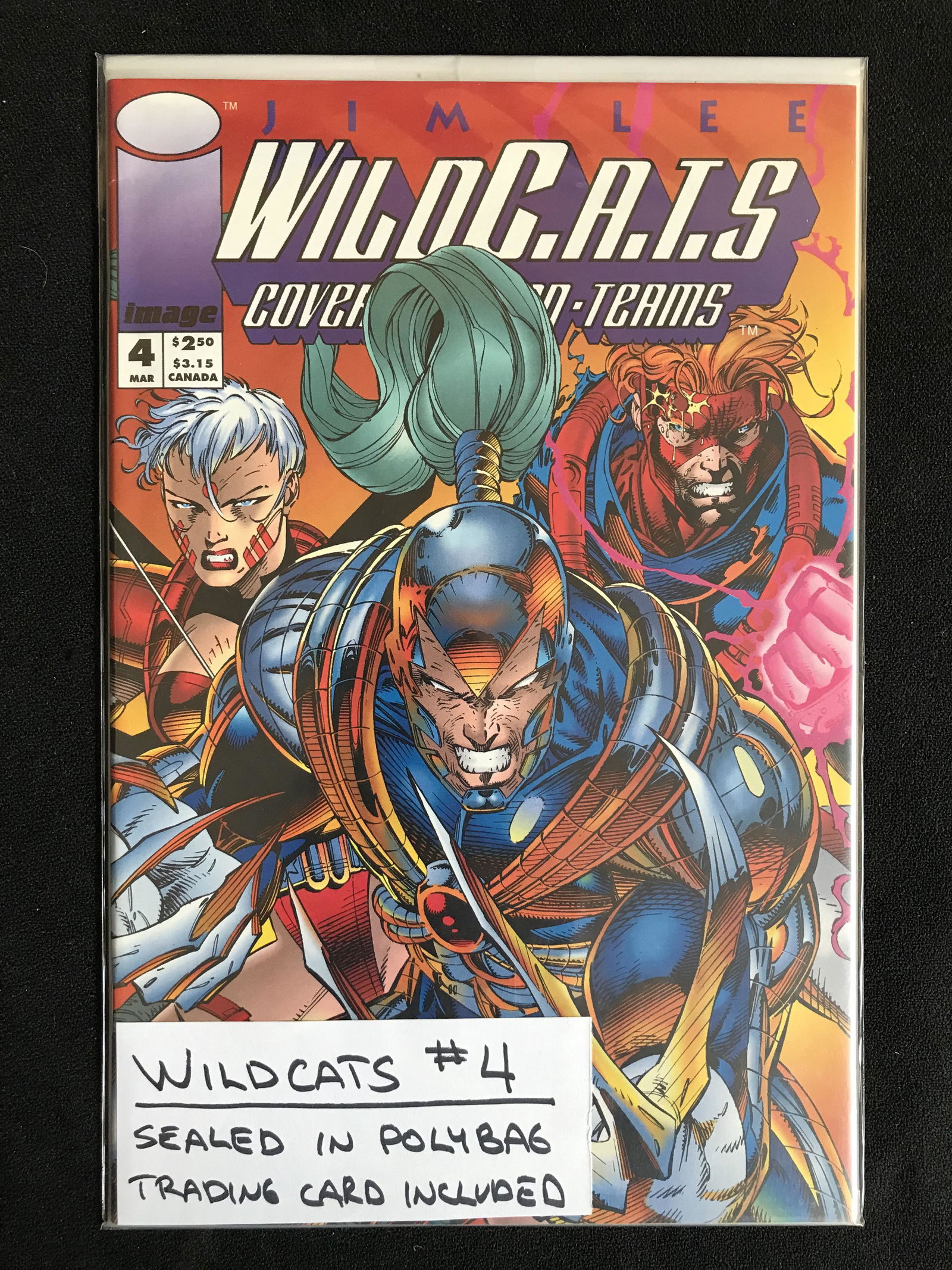 WILDCATS NO.4 (IMAGE COMICS) Sealed in Polybag! (1 of 1)